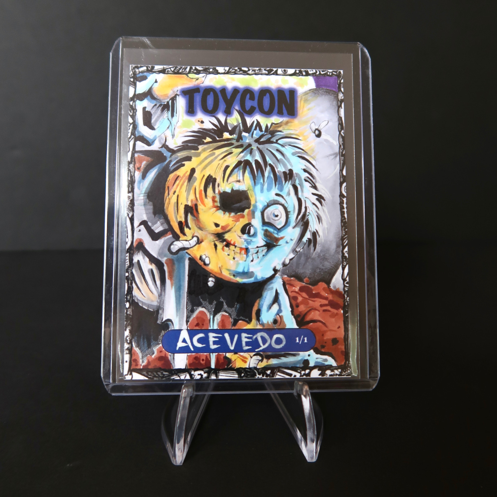 2020 GARBAGE PAIL KIDS TOYCON DEAD TED BY DAVID ACEVEDO CS