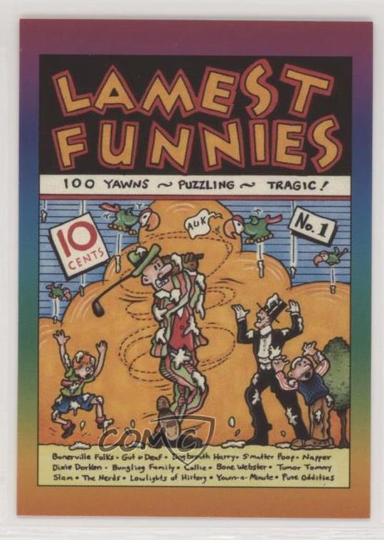 1993 Active Marketing Defective Comics Lamest Funnies #1 #1 00ab