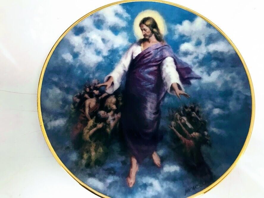 Micarelli Reco Collector Plate 8”  The Ascension 1992 Glory Of Christ Collection