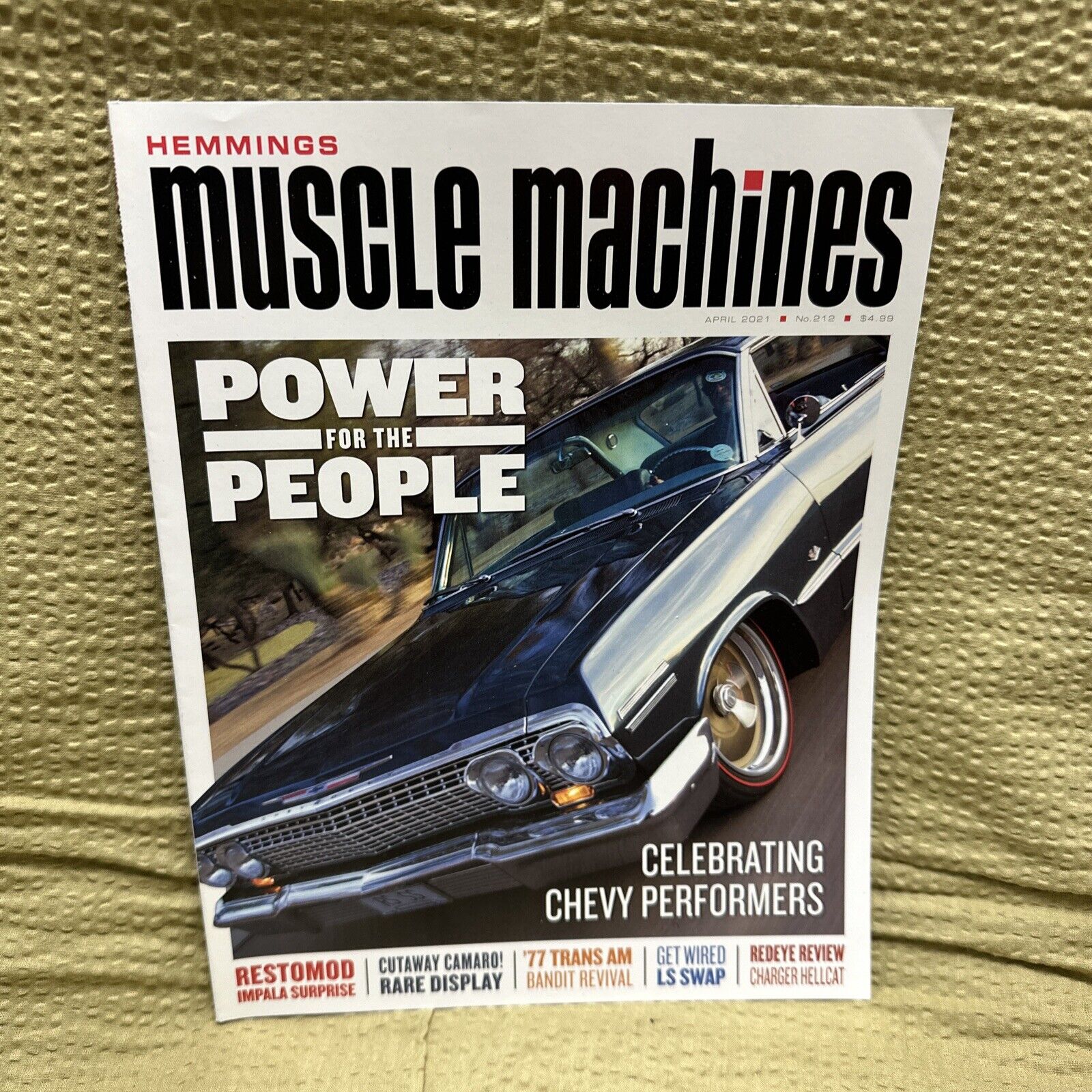Hemmings Muscle Machines April 2021 very good condition Mopar GM Ford AMC