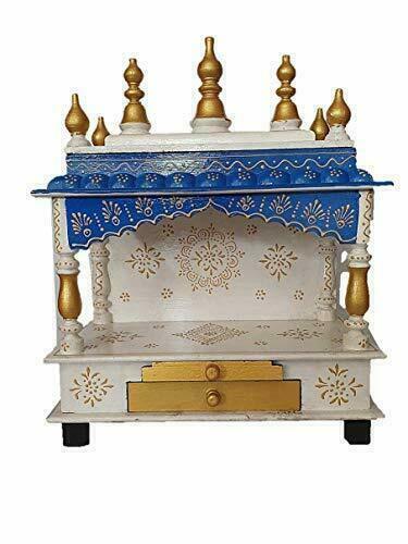 Beautiful WoodenTemple/Pooja Mandir For Office And Home Size- (L-15\