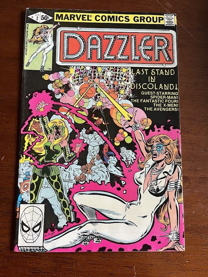 DAZZLER # 2 VG+ MARVEL COMICS 1981