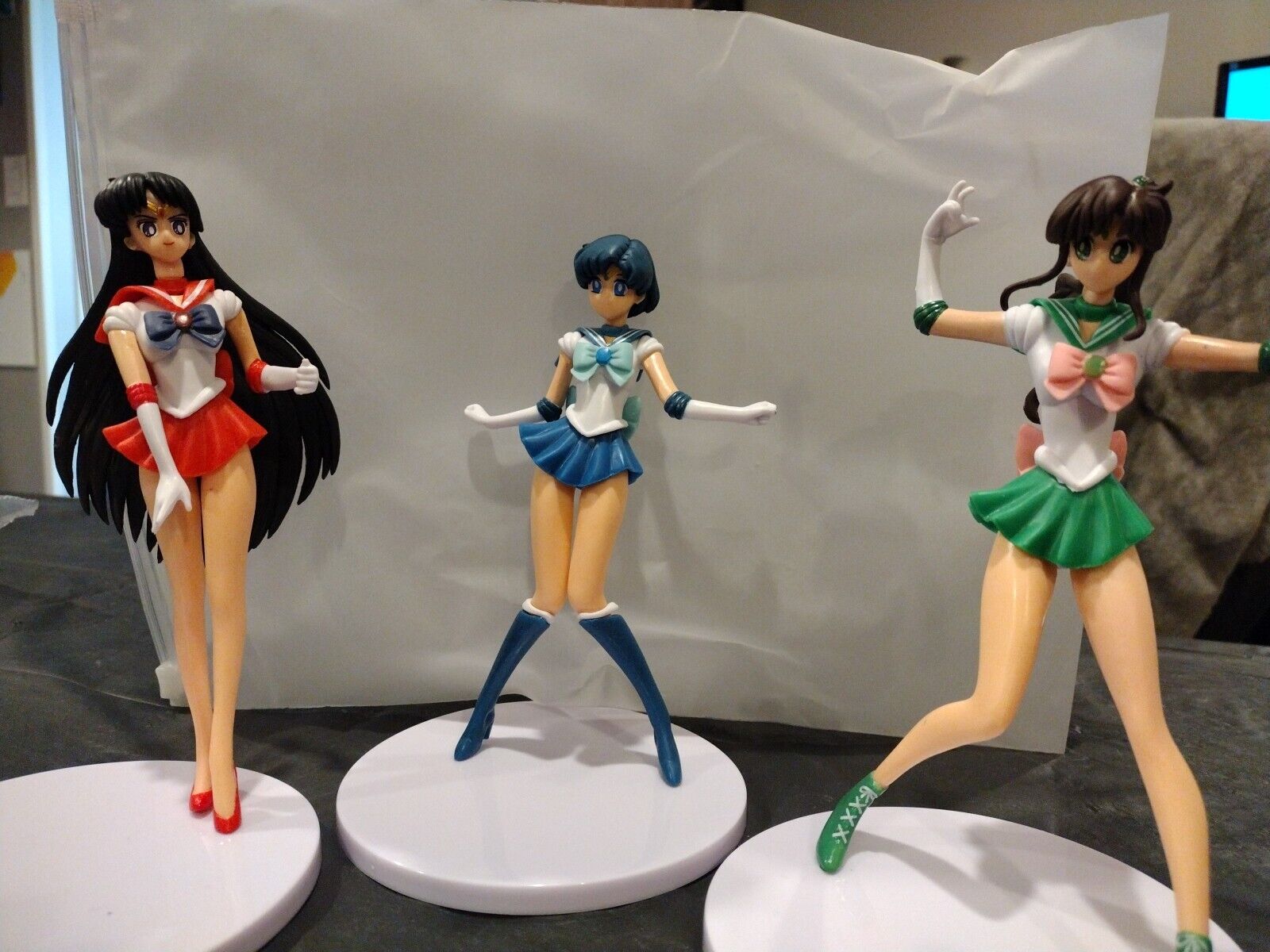 Sailor Moon Figures Lot Of Three