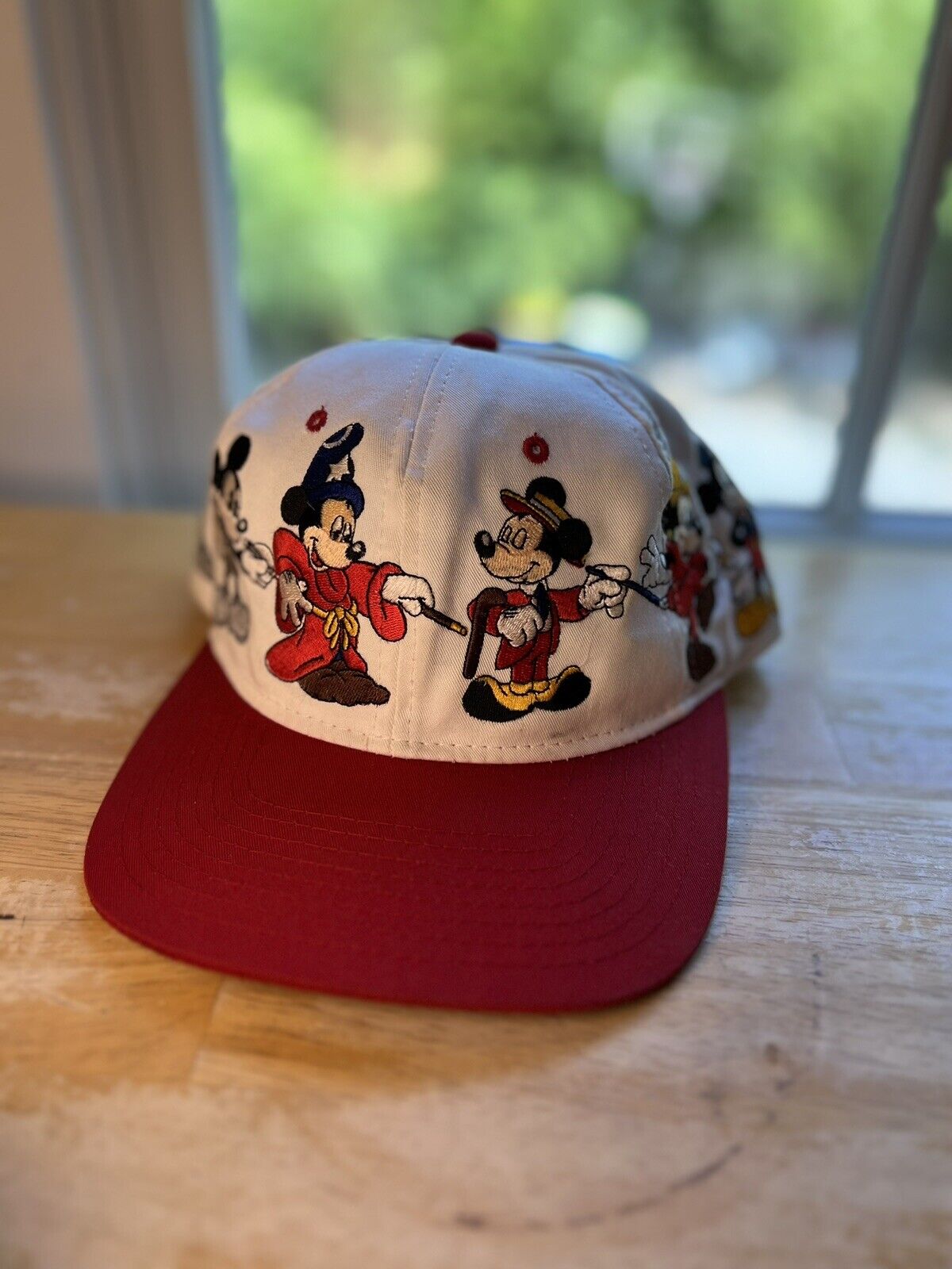 🔥DISNEY Goofy’s Hat Co. Mickey Mouse Through The Years Vintage SnapBack Hat