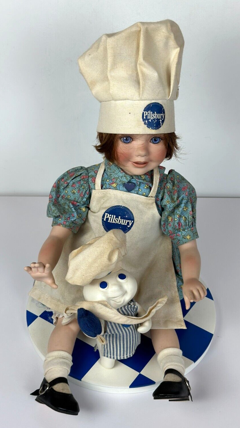 Pillsbury Doughboy Little Baking Buddies Doll Karen Scott Danbury Mint