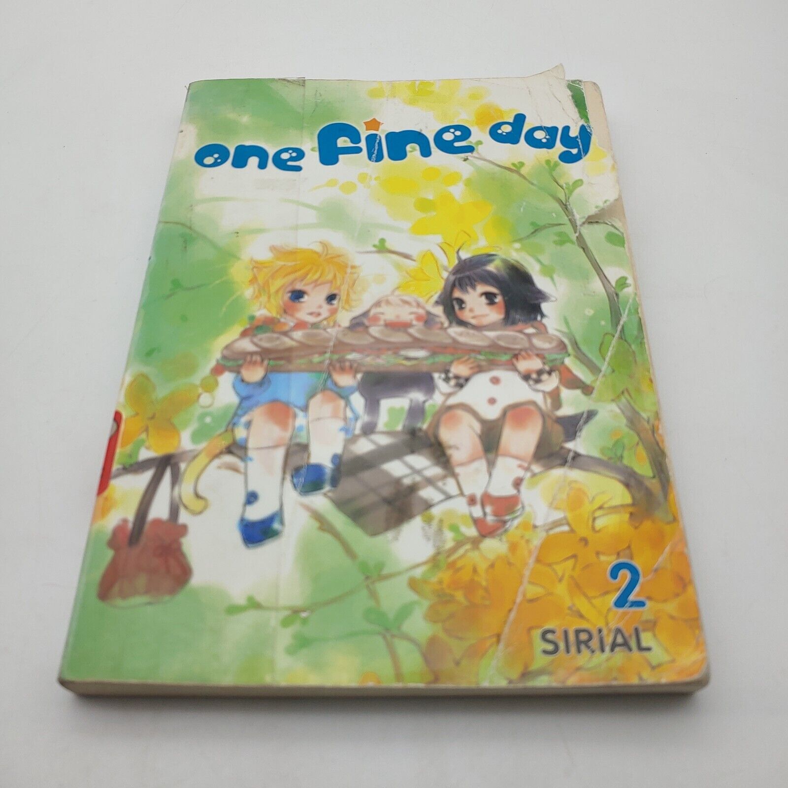 One Fine Day Manga Volume 2, first print ex-library. English 