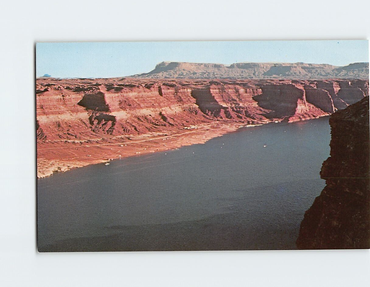 Postcard Lake Powell & Hite Marina Utah USA