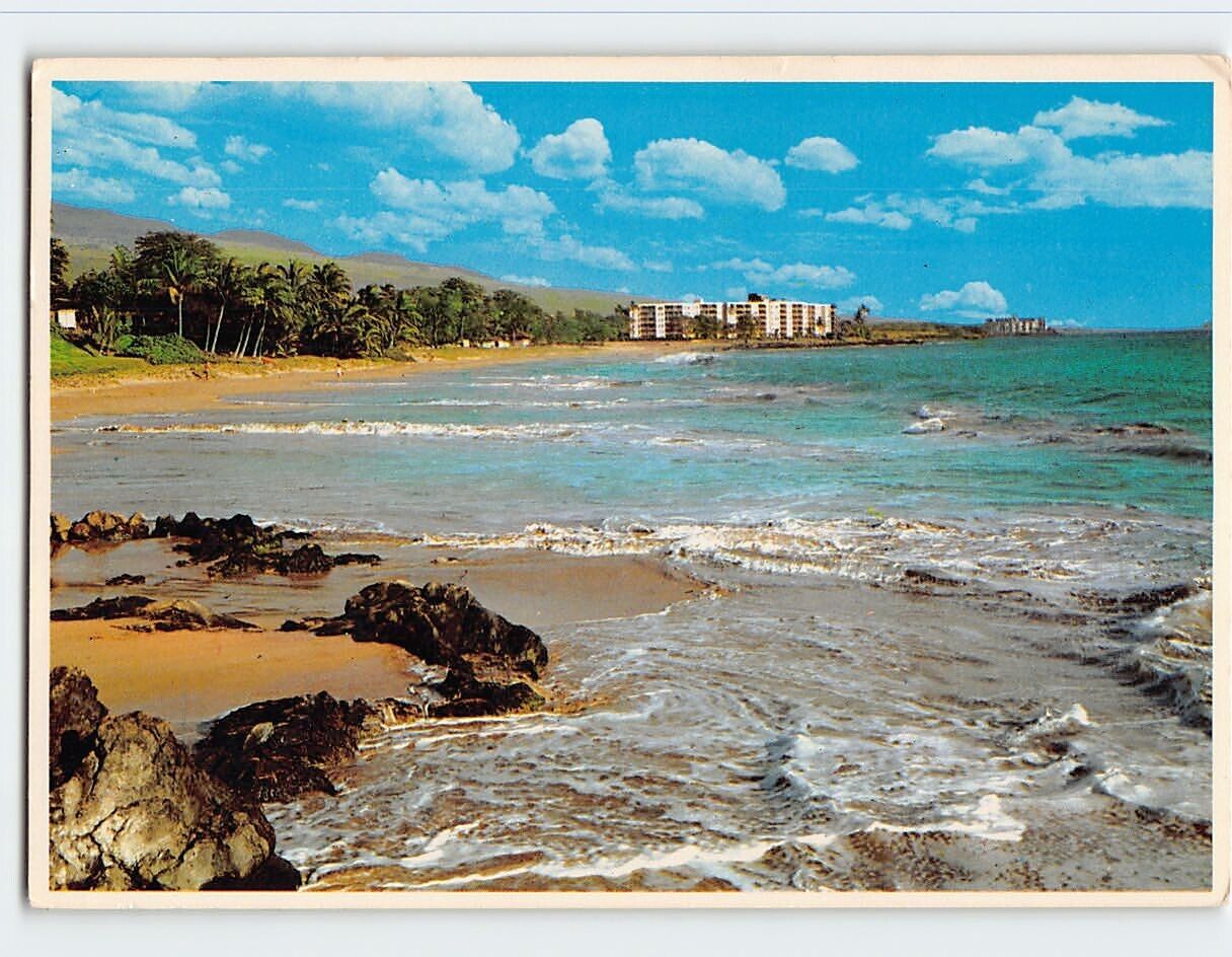 Postcard Kamaole No. 1 Beach, Kihei, Hawaii