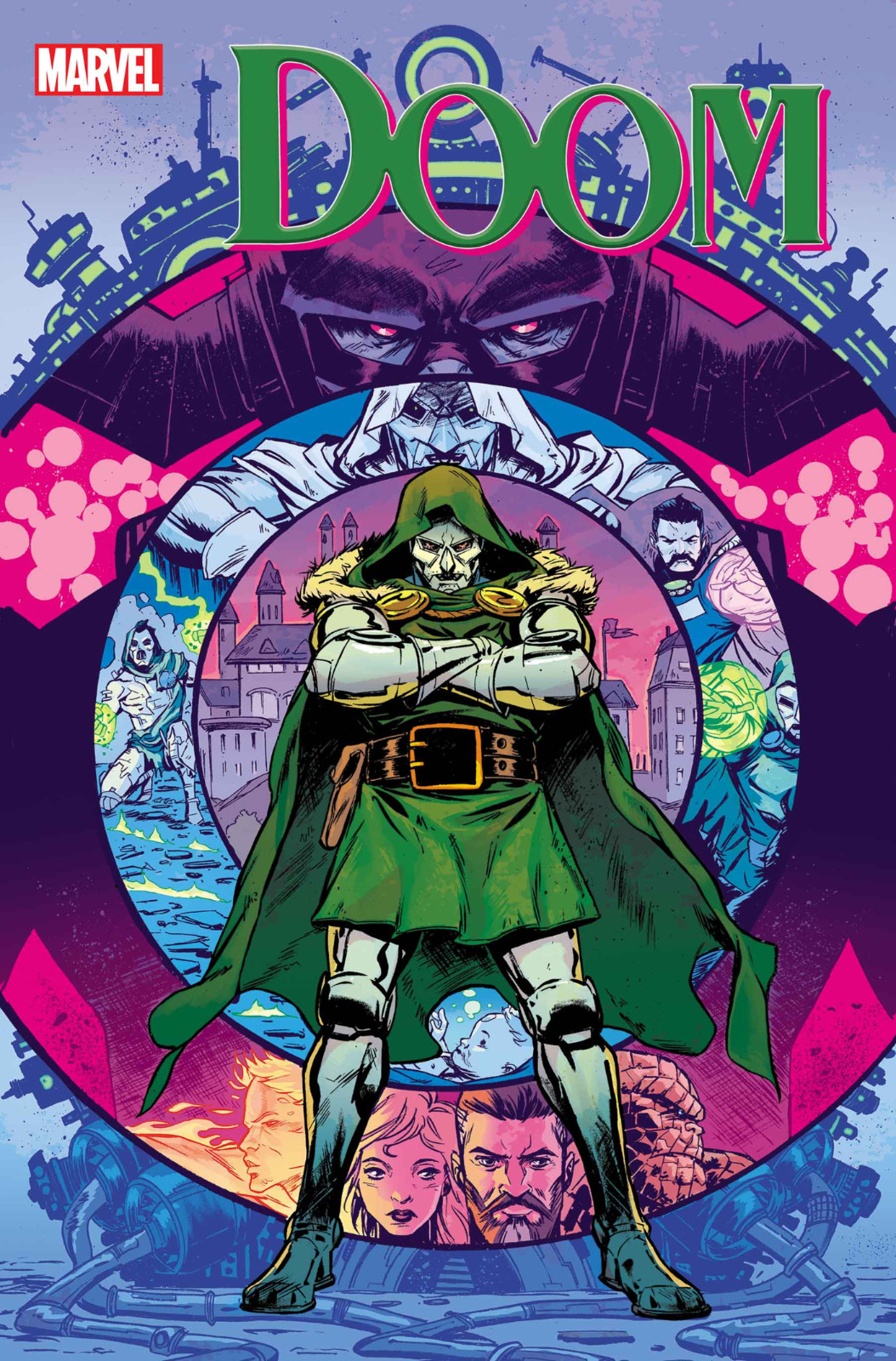 Doom #1 CVR Variant PRESALE 5/15 Marvel Comics 2024 ...A J. Hickman Joint