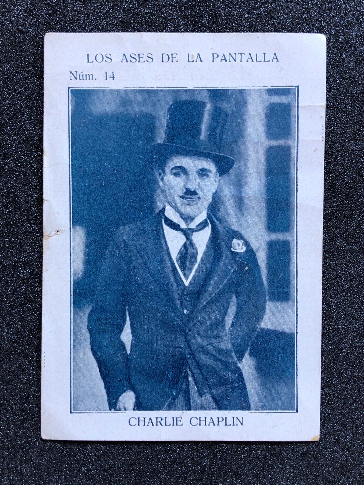 1923 1924 Charles Chaplin Card #14 ULTRA RARE