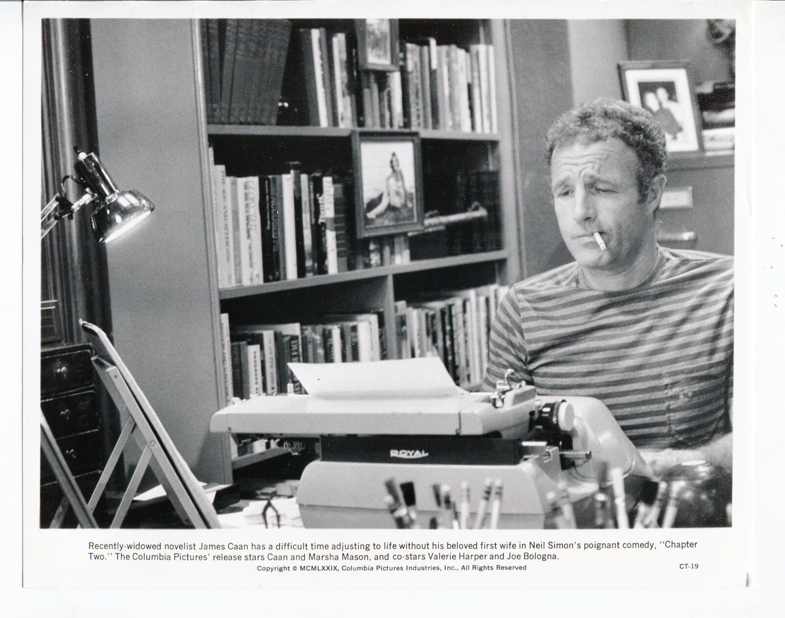 Chapter Two-James Caan-8x10-B&W-Still-Comedy