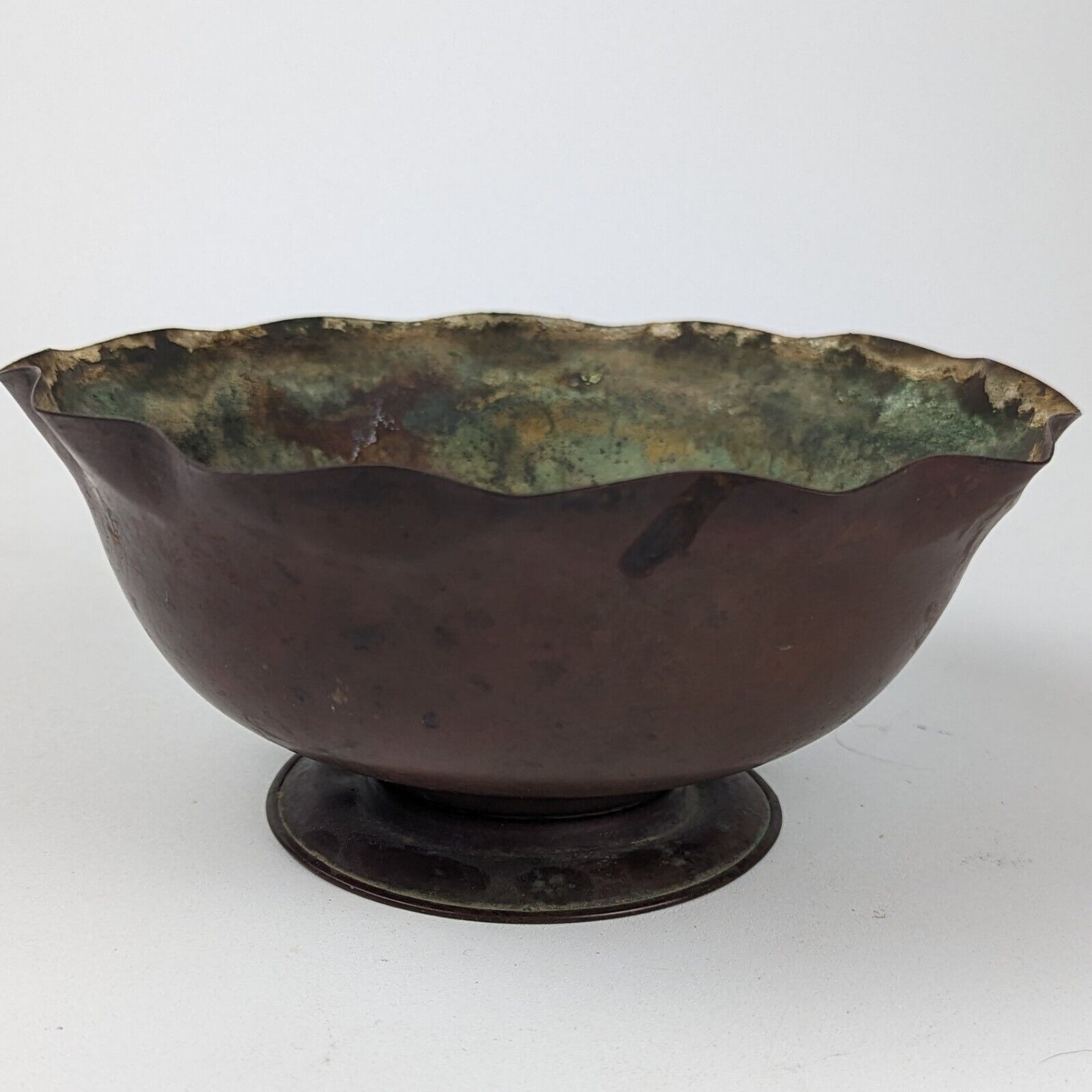 Antique Vintage Lightweight Copper Bowl