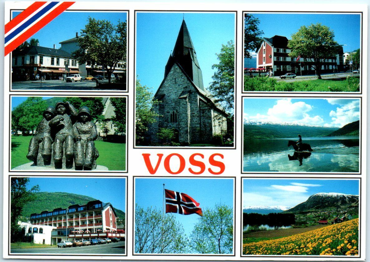 Postcard - Voss, Norway