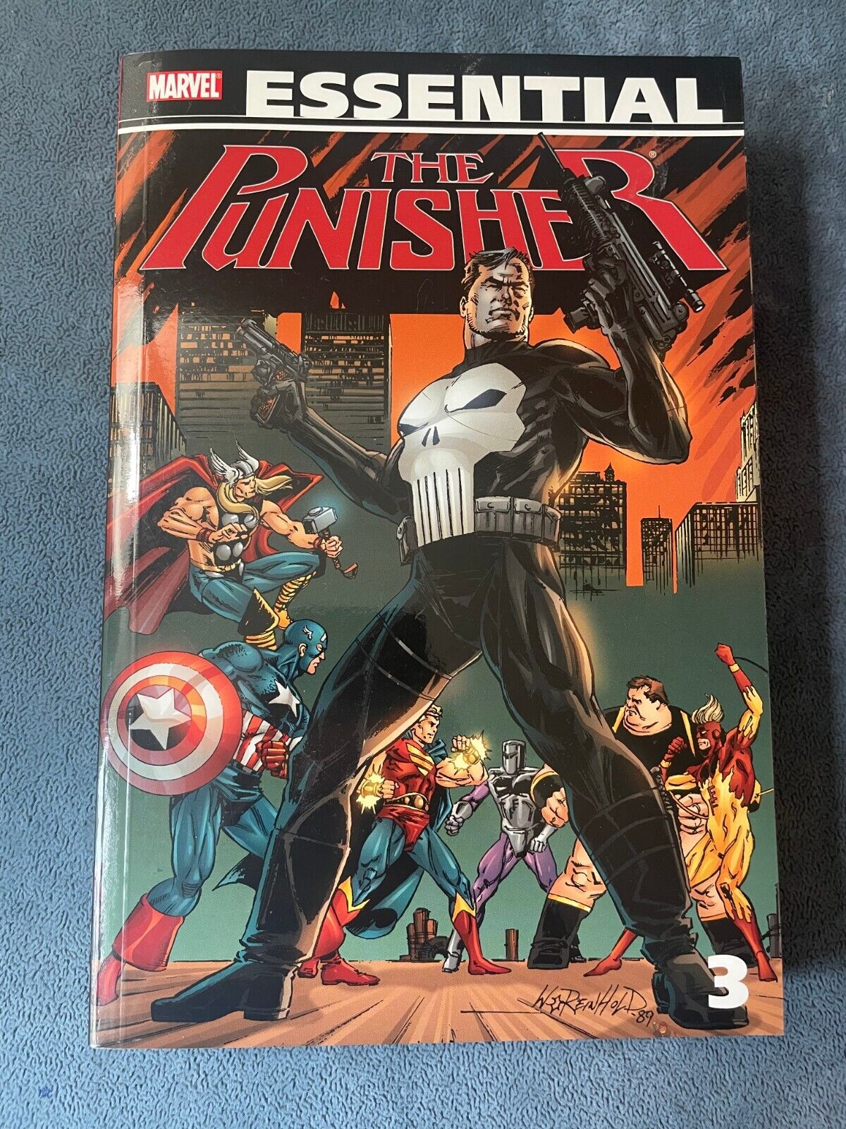 Essential The Punisher Volume #3 TPB Marvel Comics Graphic Novel Mike Baron 2009