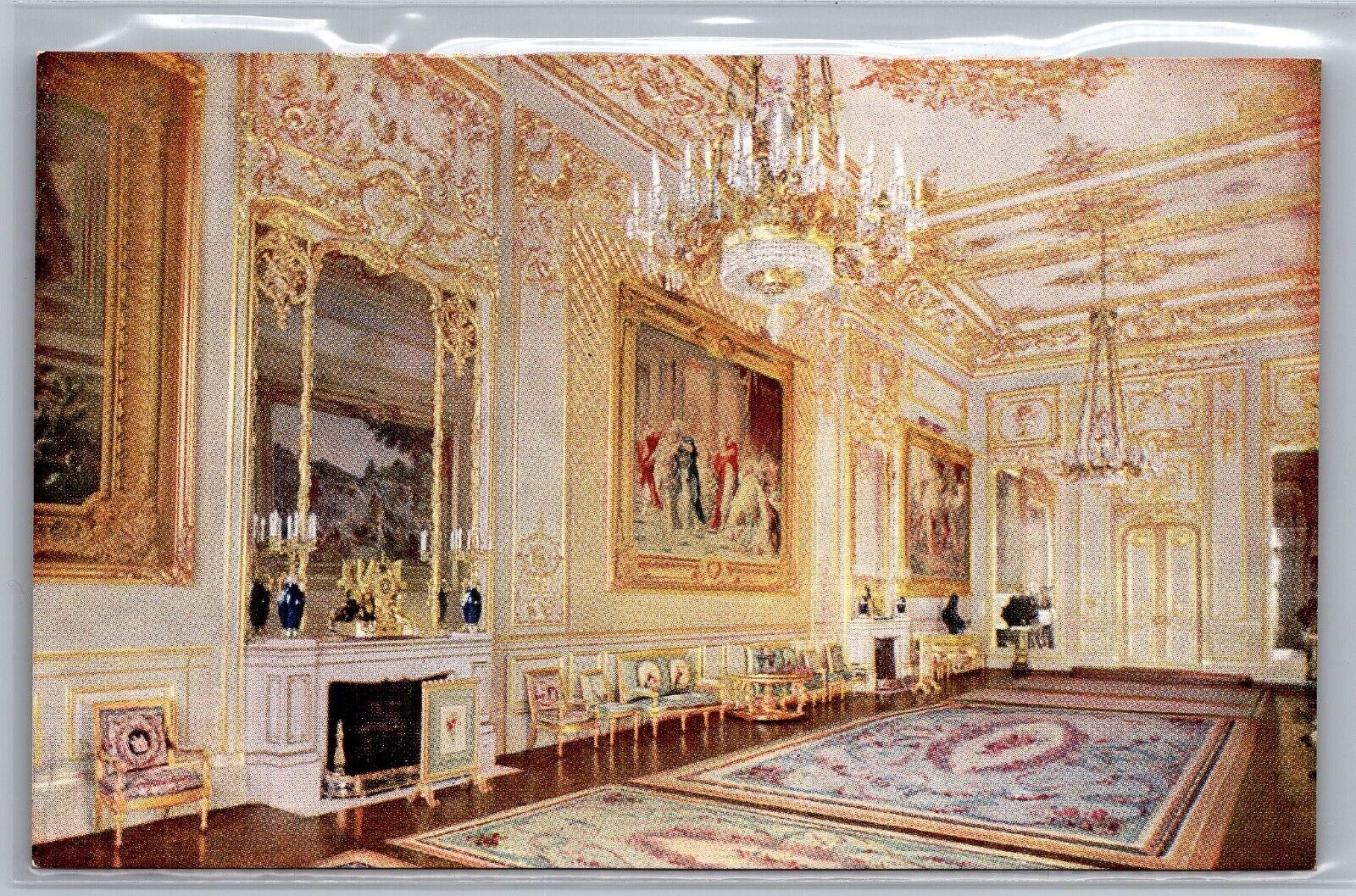 Windsor Castle, The State Apartments, Grand Reception Room; Tuck Oilette Set C