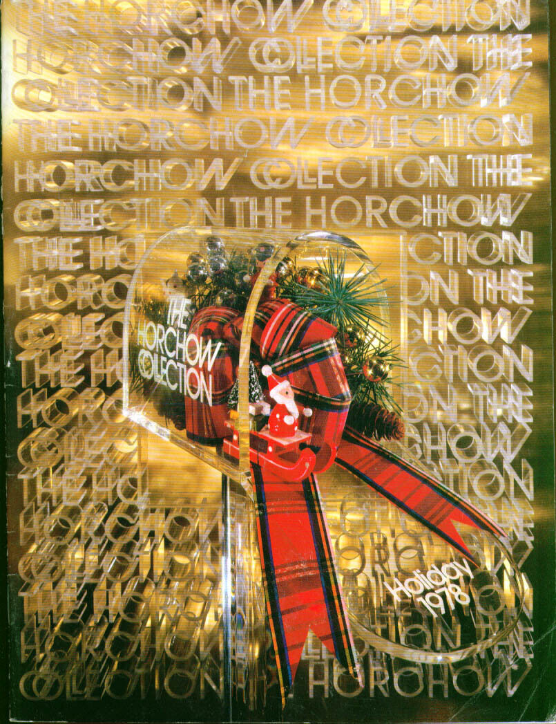 The Horchow Collection Catalog Holiday 1978