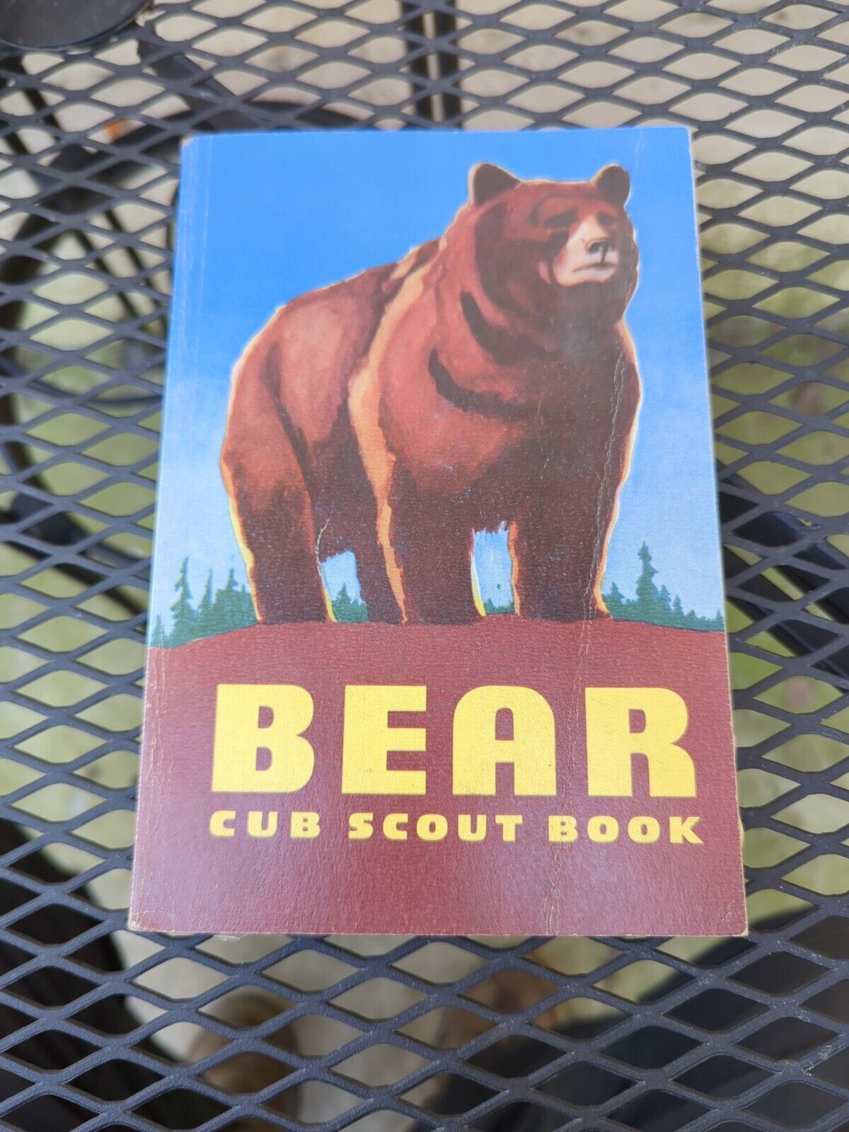 Vintage Bear Cub Scout Book 1958 Printing BSA Boy Scouts