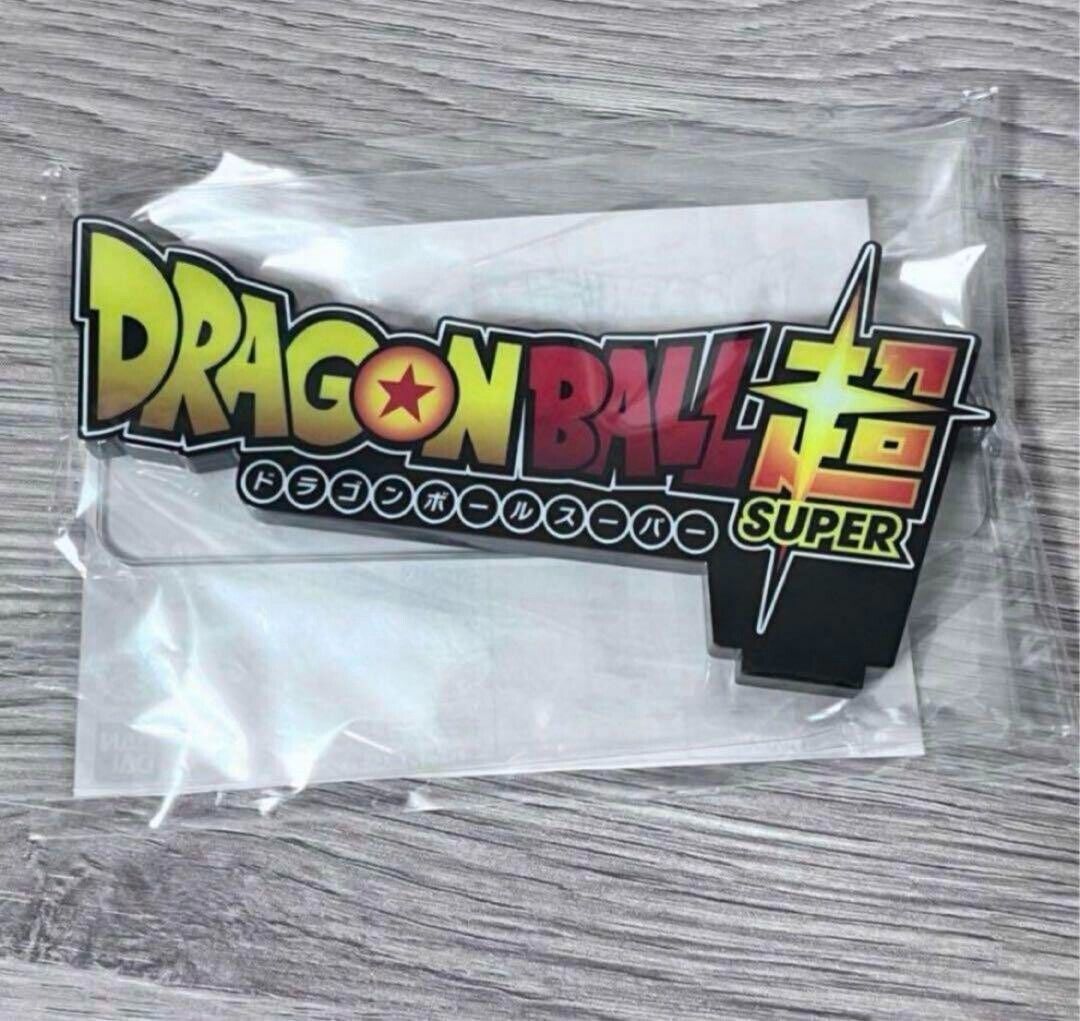 Bandai s.h.figuarts Acrylic Logo Display EX Dragon Ball Super NEW