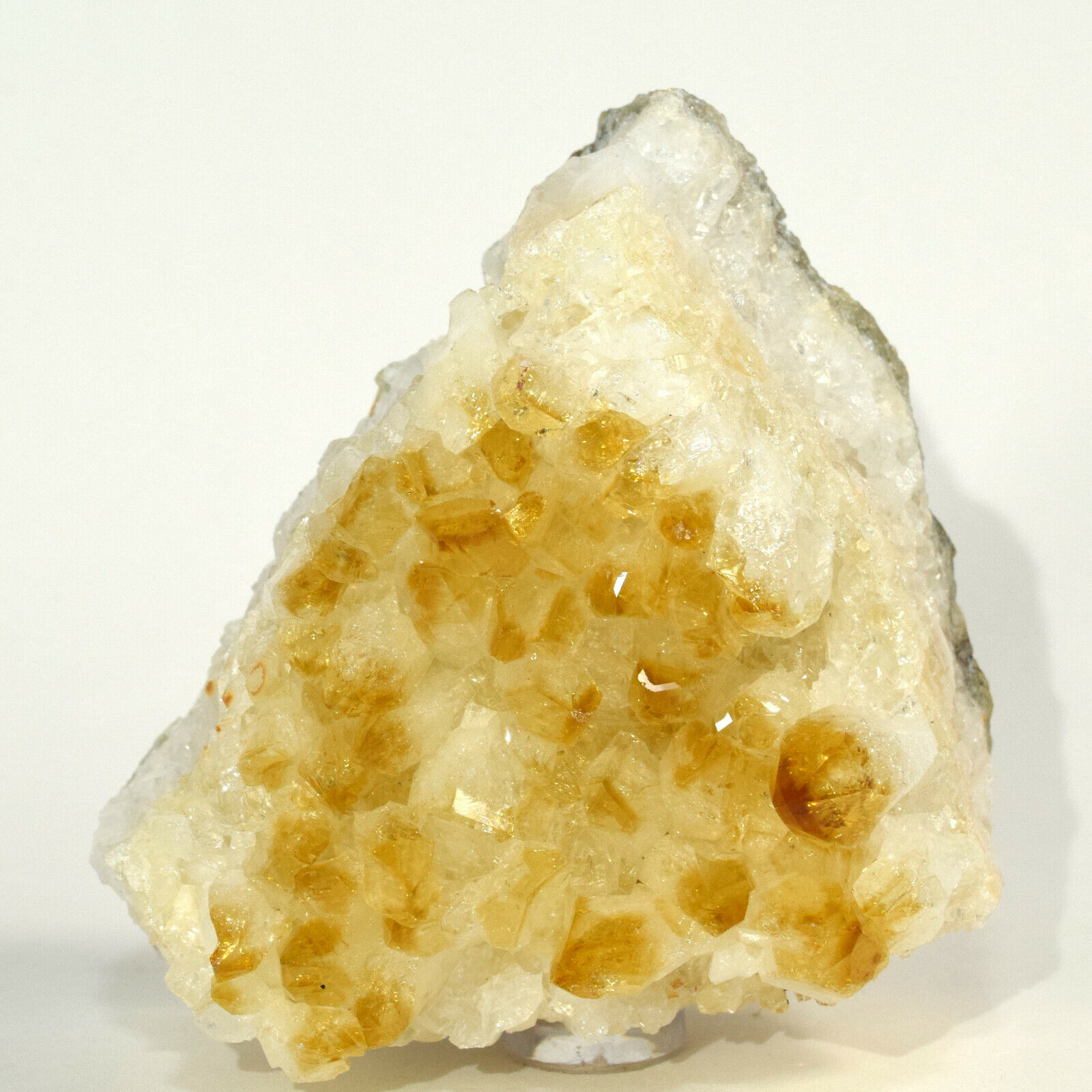 81mm Citrine Druzy Cluster Natural Yellow Sparkling Mineral Gemstone - Brazil