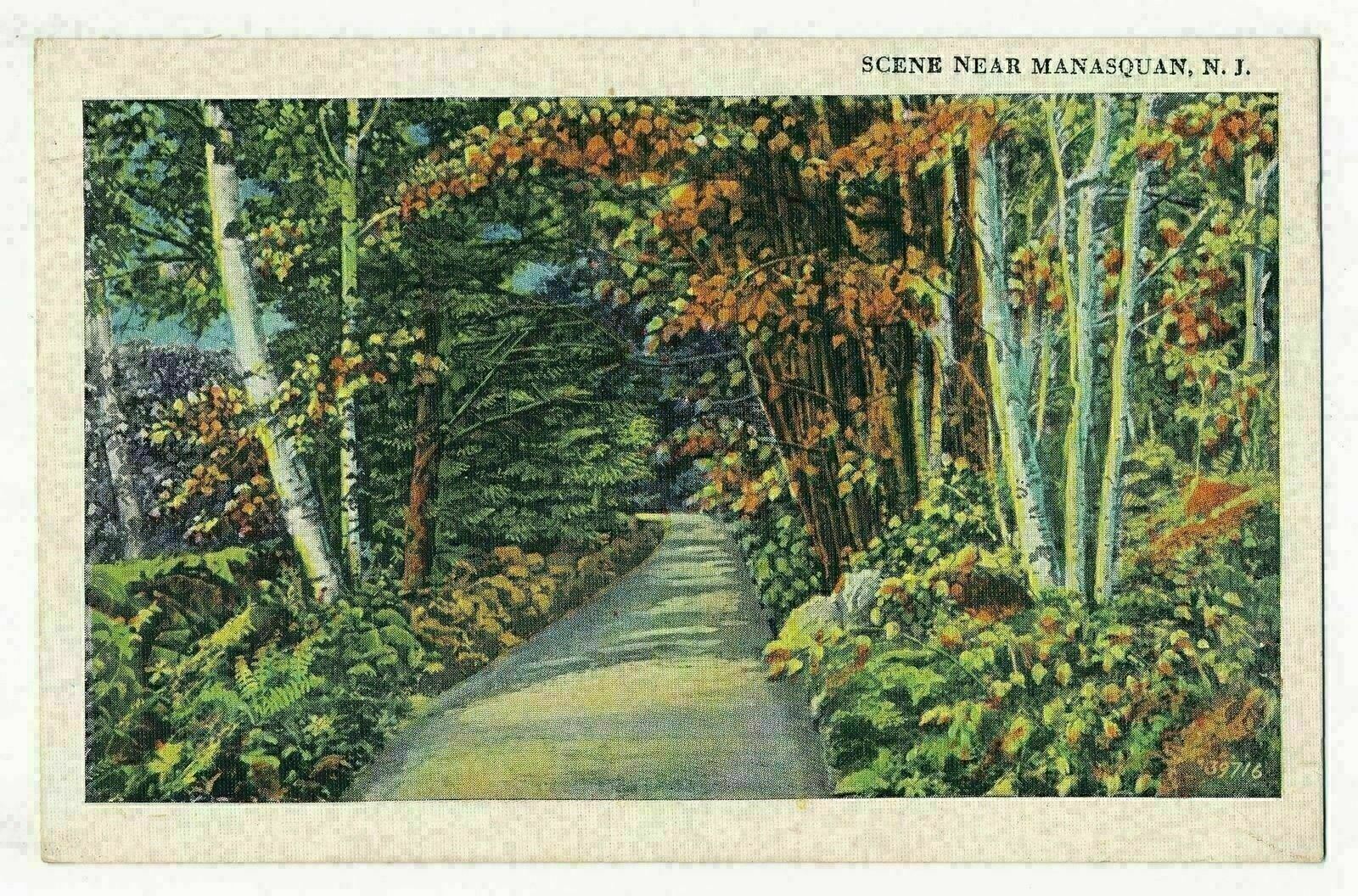 Rural Road Scene near Manasquan, New Jersey 1938