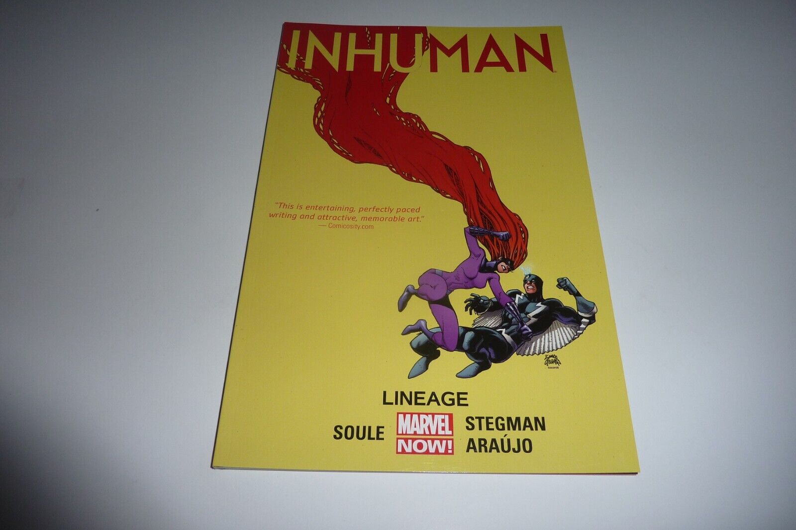 INHUMAN Vol. 3 LINEAGE TPB GN Charles Soule Marvel 2015 VF Unread 1st Print