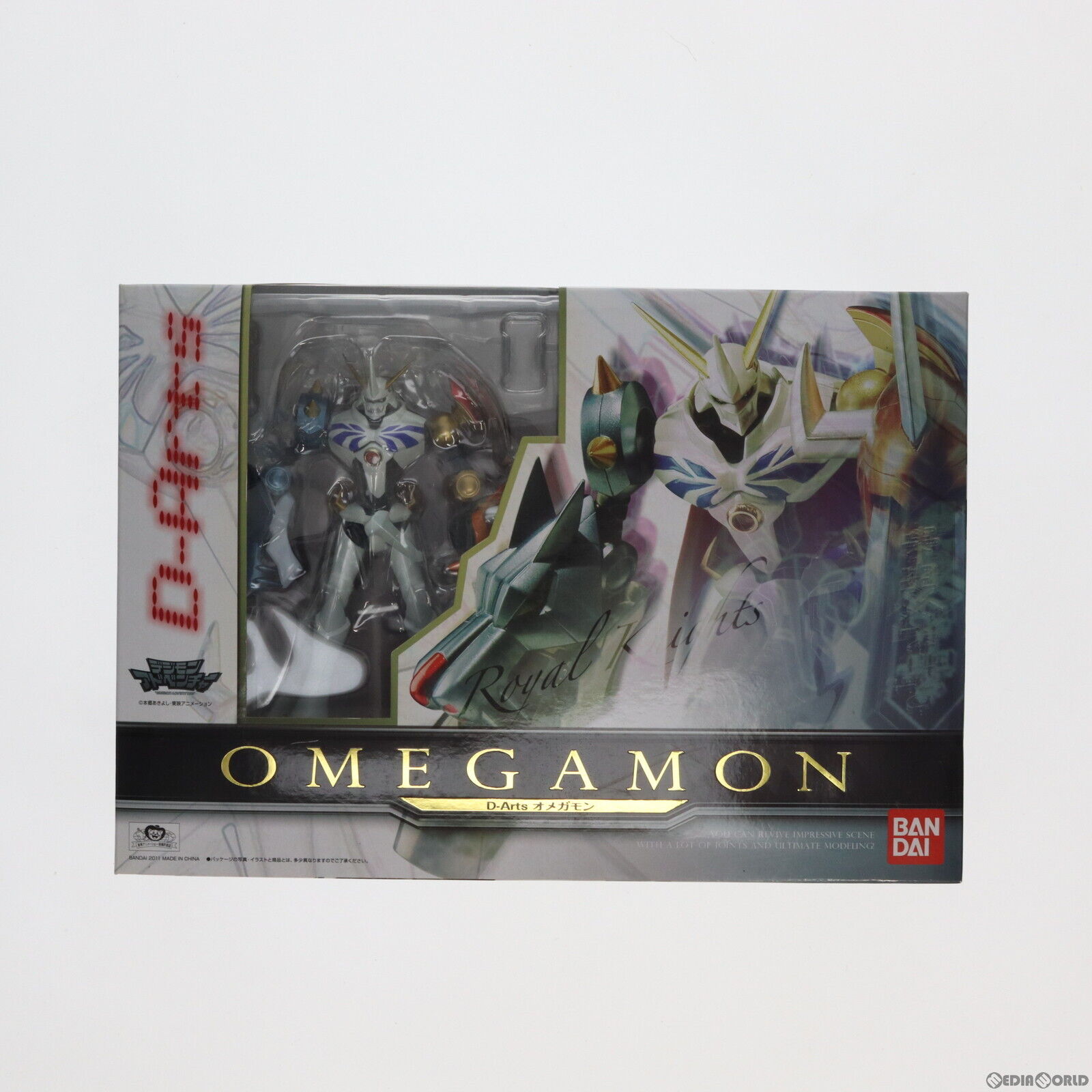Tamashii Nations D-Arts Omegamon Digimon Action Figure Japan Bandai Used