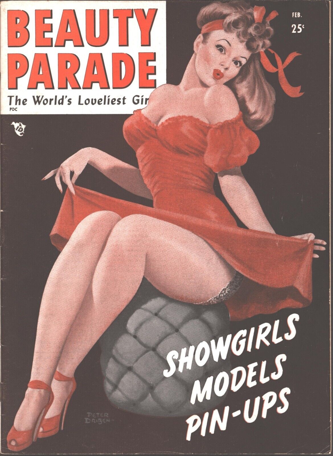 Beauty Parade 1949 February,     Pulp