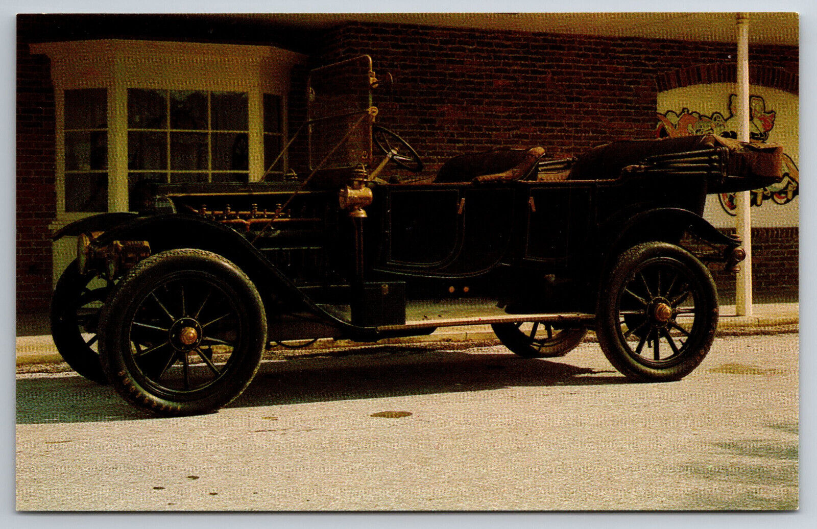 Vintage Postcard Car 1910 Matheson Silent 6 - 7 Passenger Touring Chrome ~13103