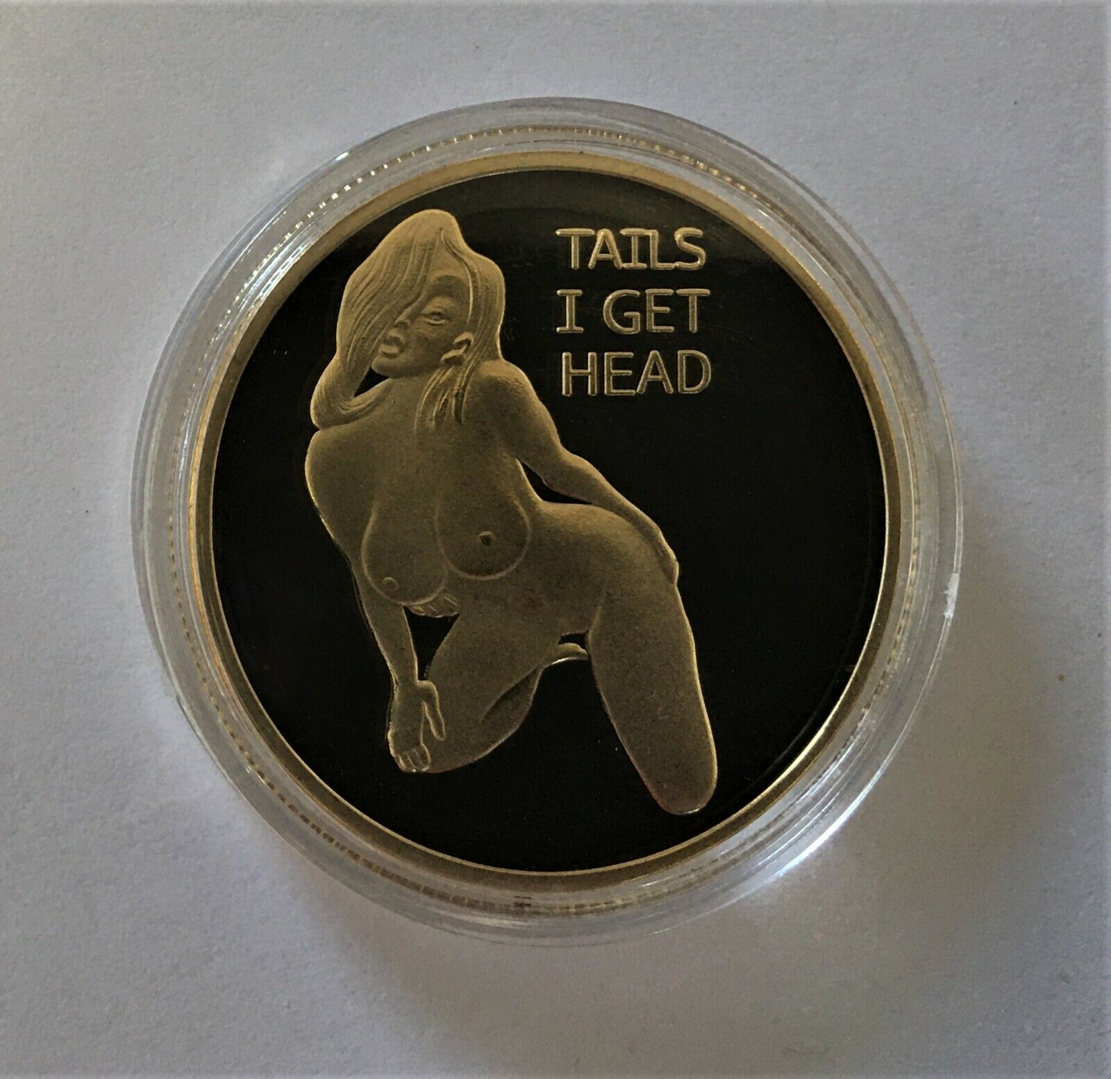 Heads Or Tails Good Luck Challenge Coin #1 (Special Forces SEAL Airborne SOI)