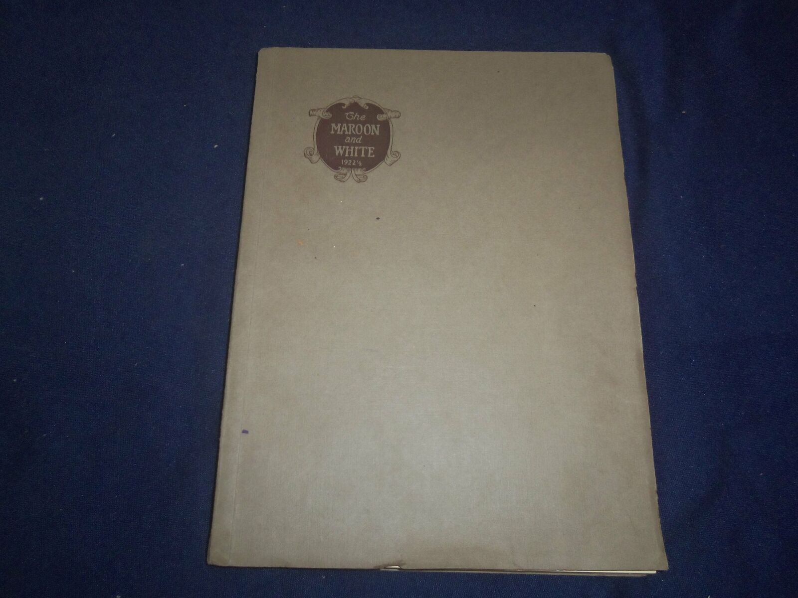 1922 1/2 THE MAROON AND WHITE AUSTIN HIGH SCHOOL YEARBOOK - CHICAGO, IL -YB 2375