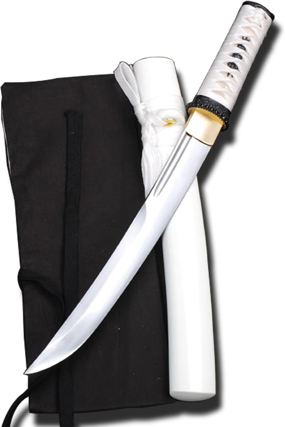 20'' Unokubitsukuri Tanto Self-defense Sharp Japanese Samurai Short Sword Knife