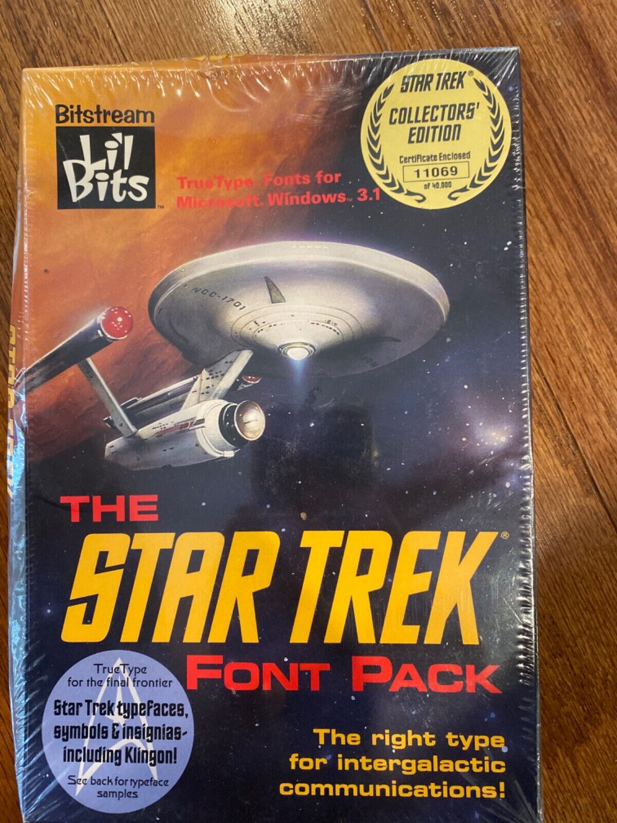 Vintage The Star Trek Font Pack (3.5\