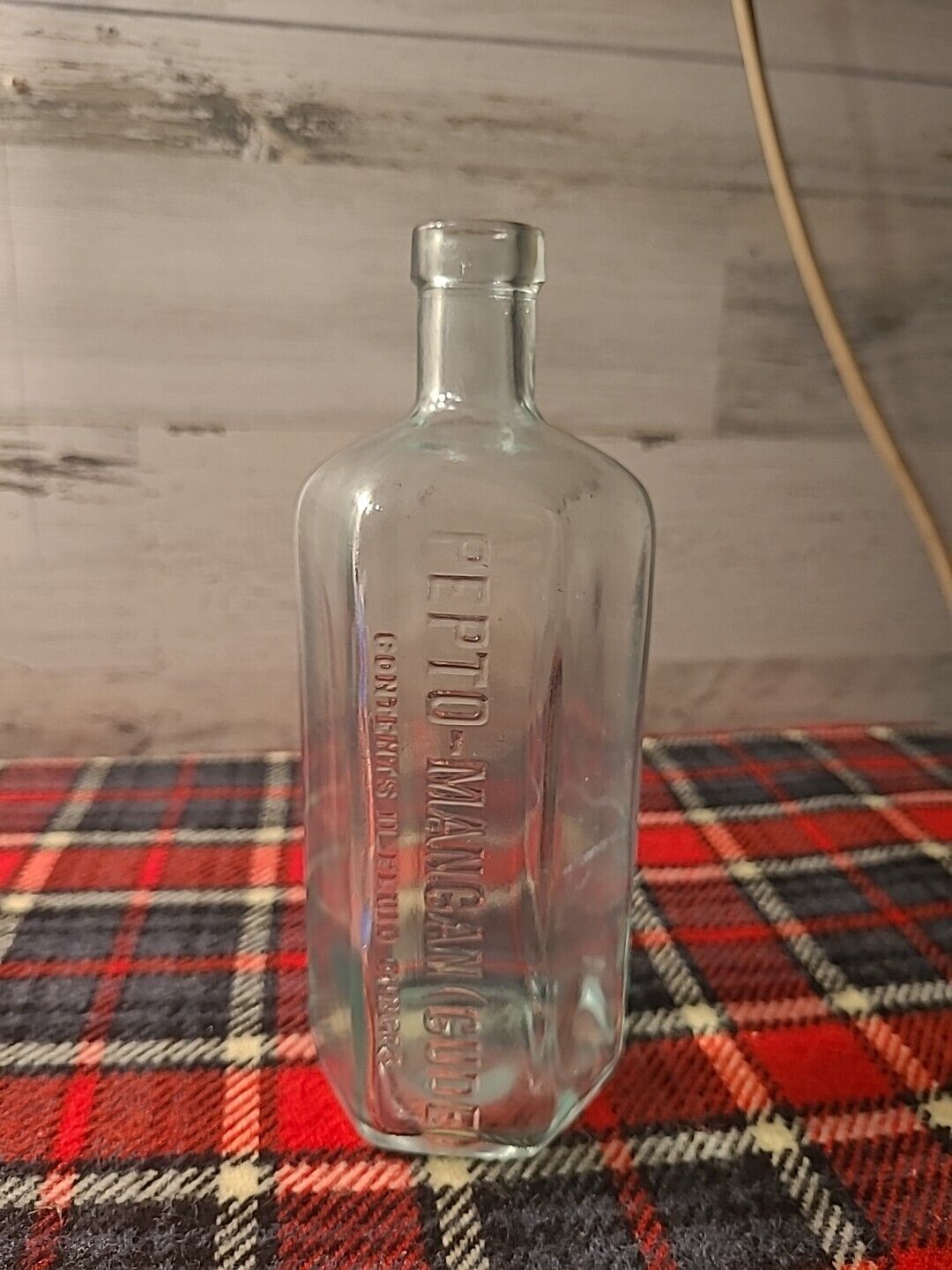 1890 Pepto-Mangan Gude Bottle  11 FL OZ 
