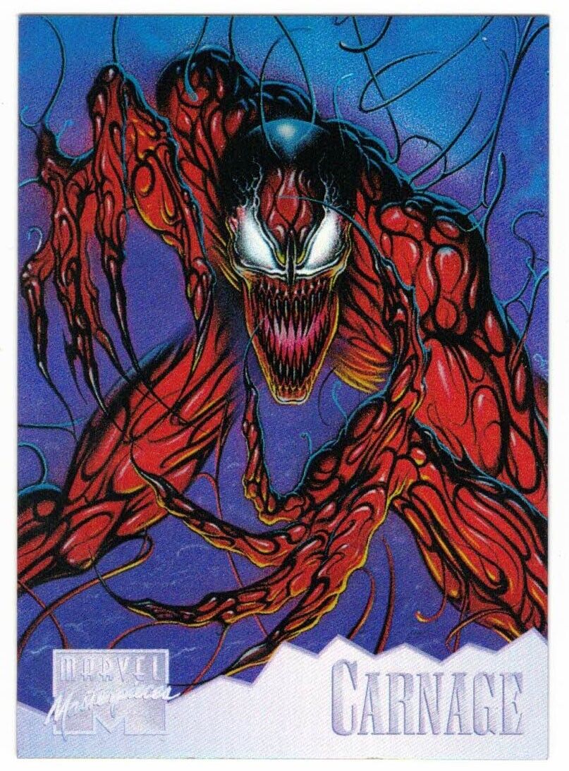1995 Fleer Marvel Masterpieces Holoflash #2 Carnage Limited Edition B