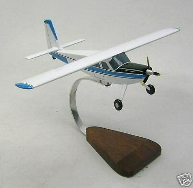 H-295 Helio Super Courier Airplane Desktop Kiln Wood Model Large 