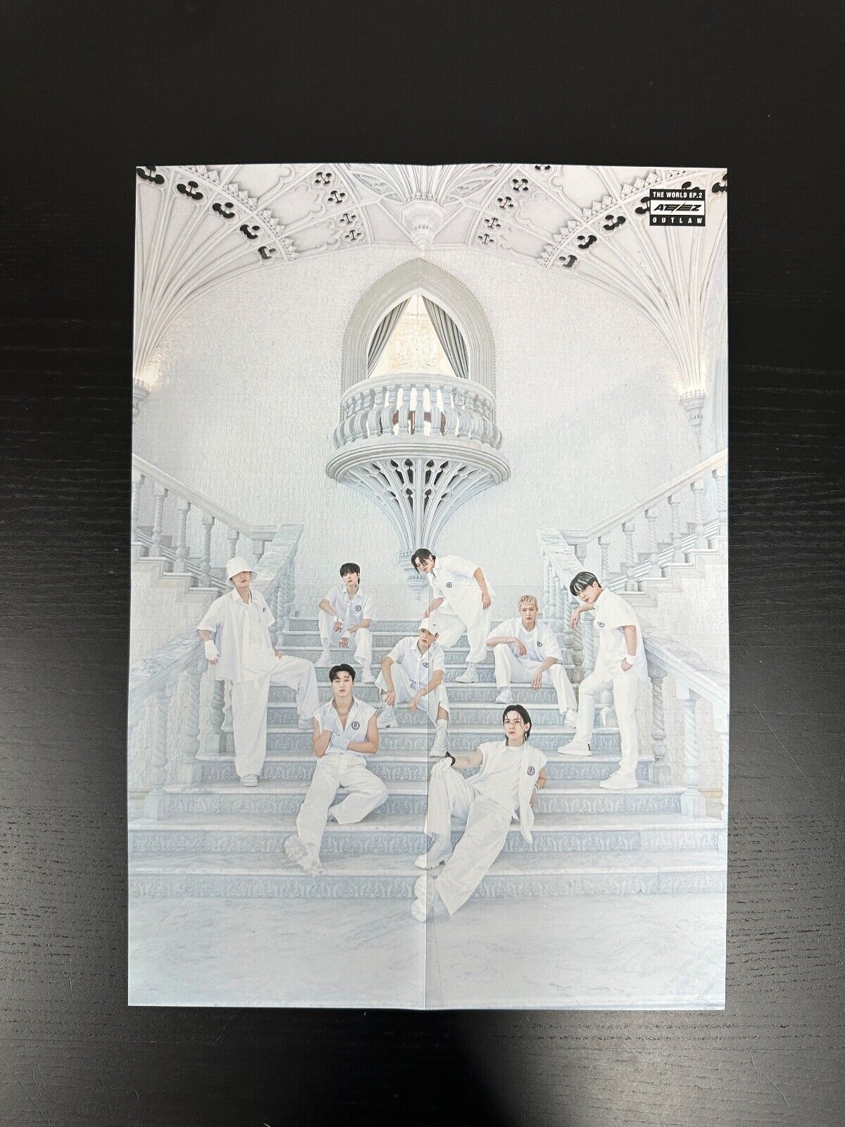 ATEEZ - The World EP.2: Outlaw (Platform Ver.)  Limited Folded Poster