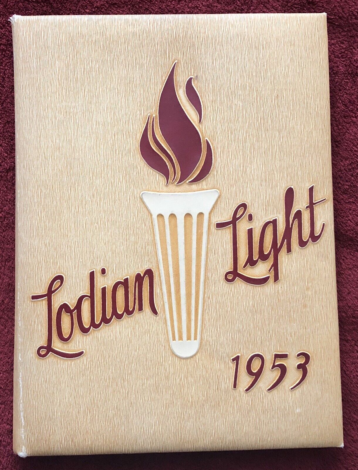 1953 Lodi Academy Lodian Light Yearbook SDA College Prep High School Lodi CA