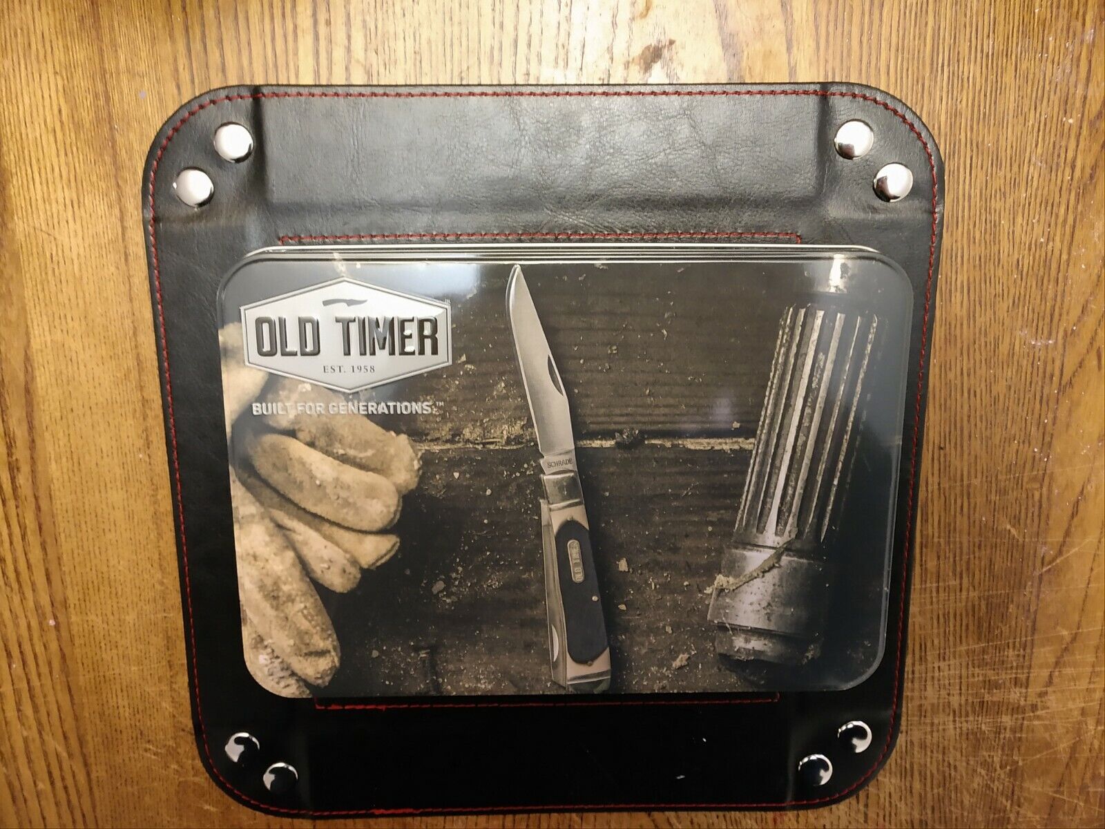 Schrade Old Timer Collector Tin Authentic Limited Edition 