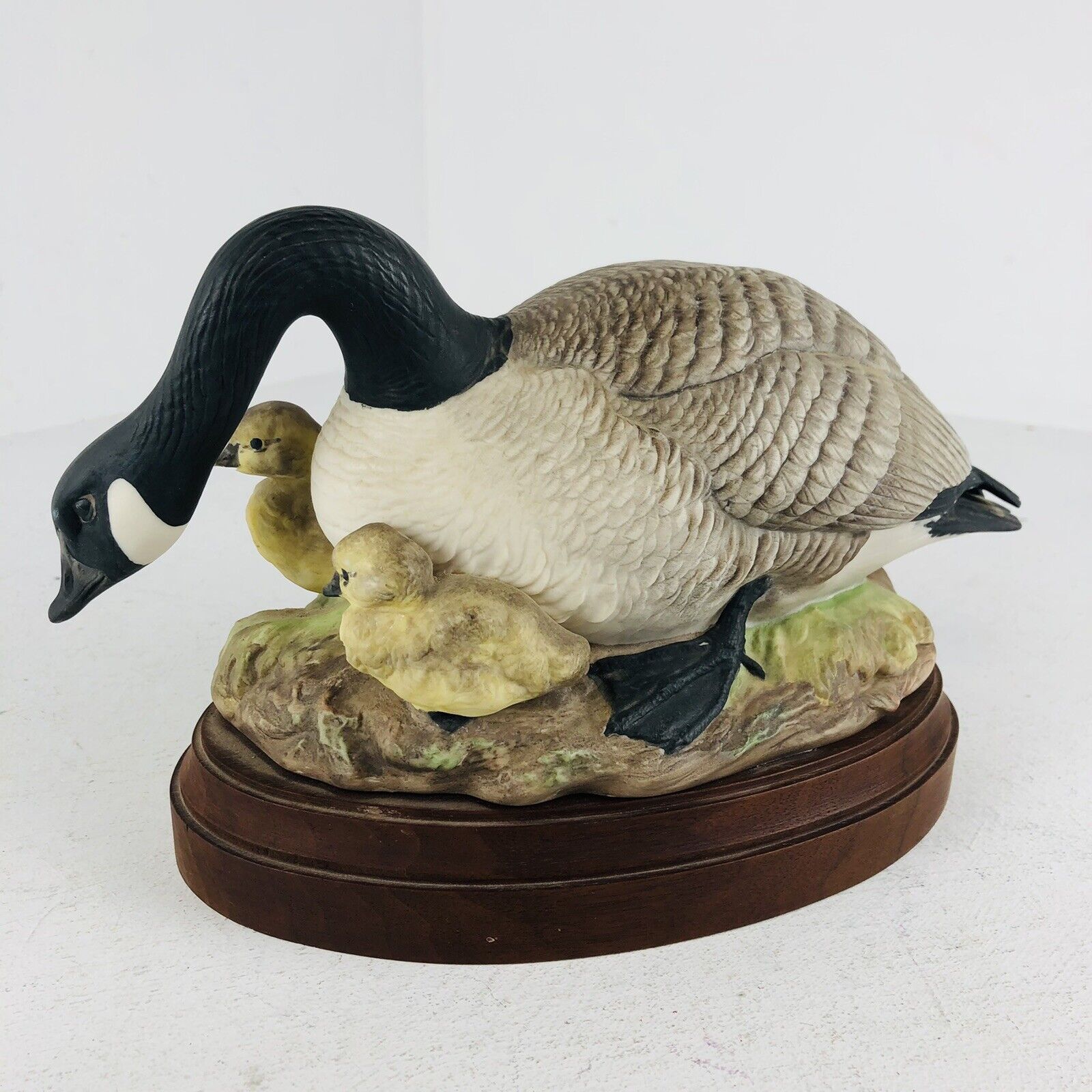 Vintage Holland Mold Ceramic Goose Gosling Figurine Edward Holland PRISTINE