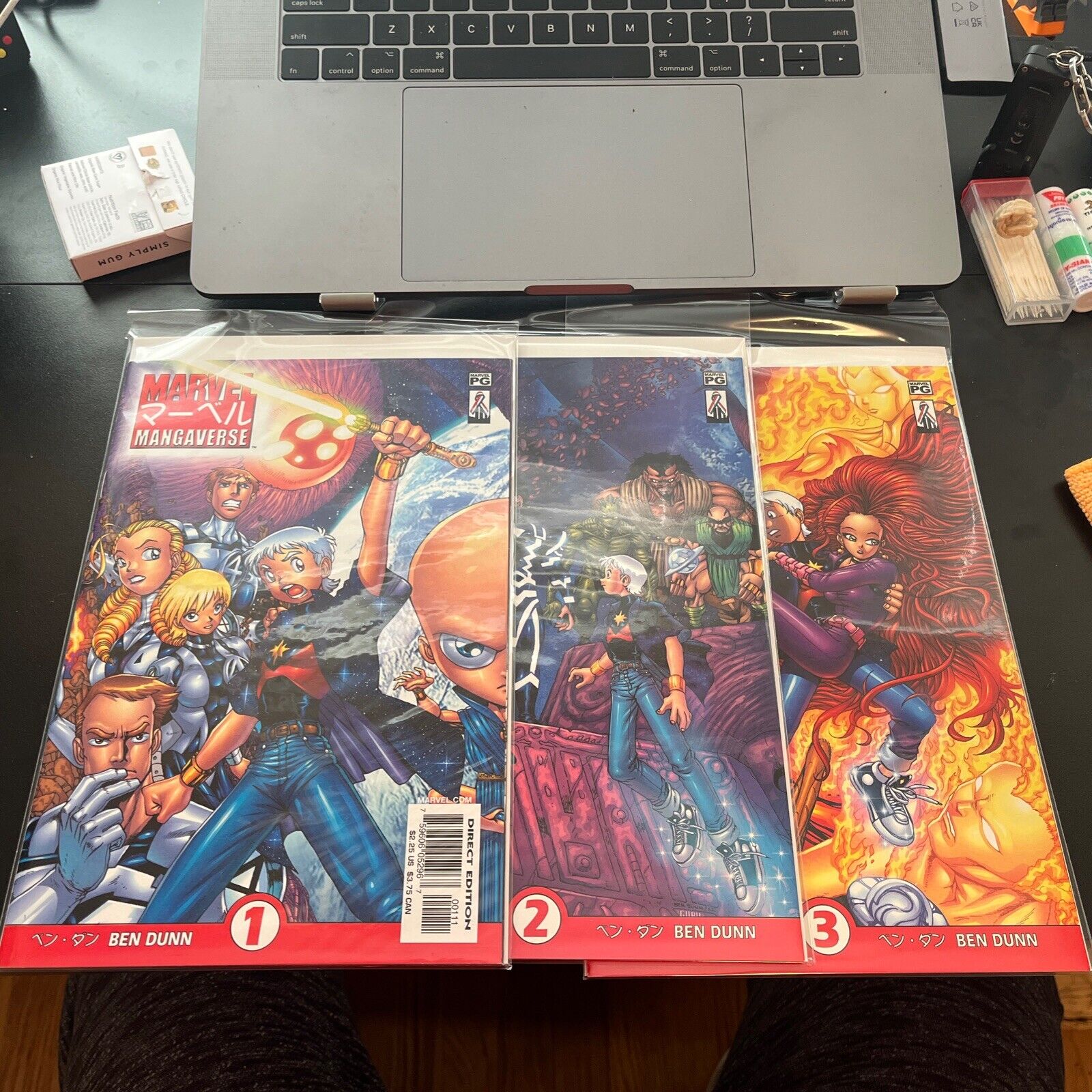 Marvel - MARVEL MANGAVERSE VOLUMES 1 & 2 & 3 & 4 Graphic Novels TPB Minty