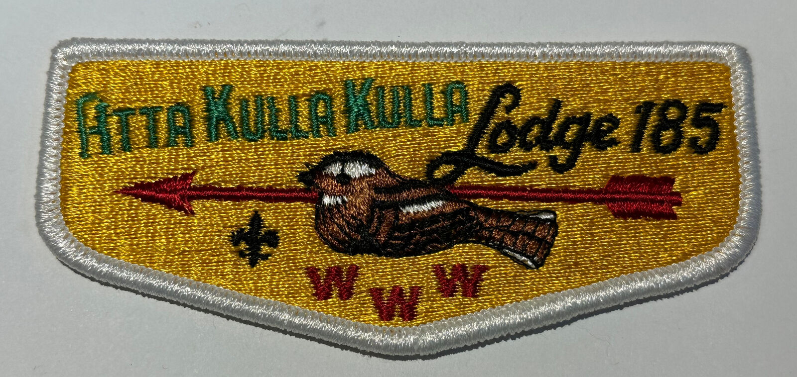 OA Lodge 185 Atta Kulla Kulla   Flap  Boy Scout Patch MC1
