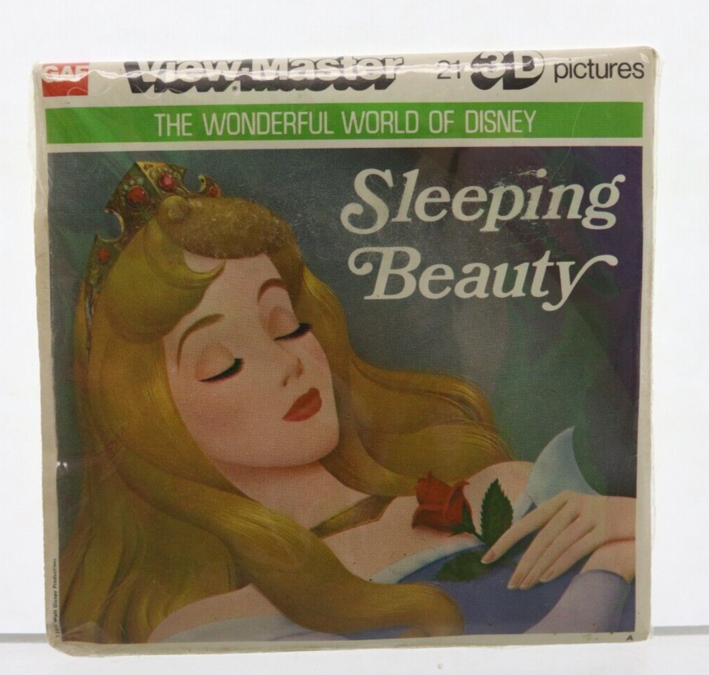 GAF View Master 3D Pictures Disney\'s Sleeping Beauty 1959 New NIP