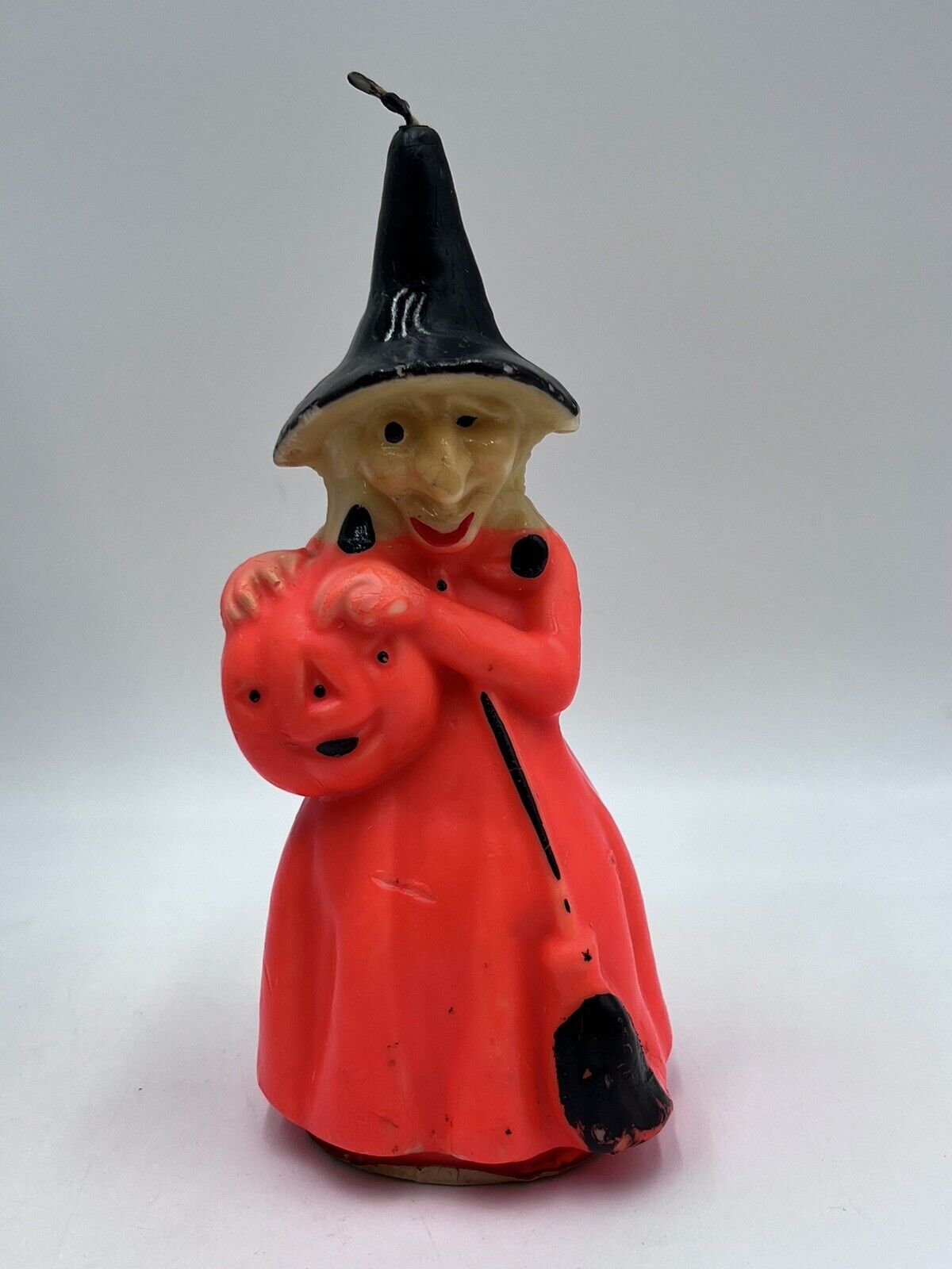 vintage Gurley\'s witch candle Halloween bigger size 8\
