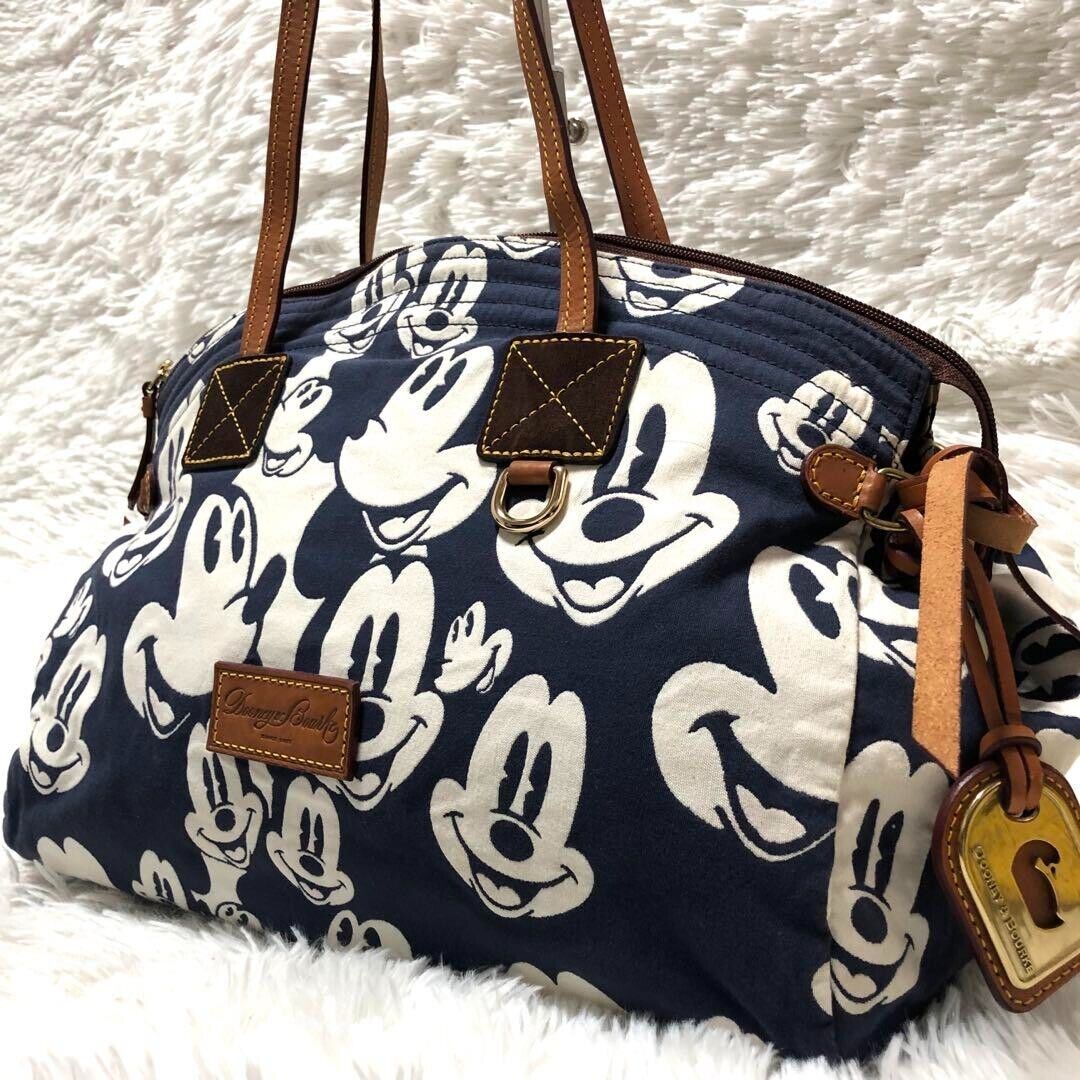 Rare Dooney & Bourke Disney Mickey Mouse Signature handbag Boston bag