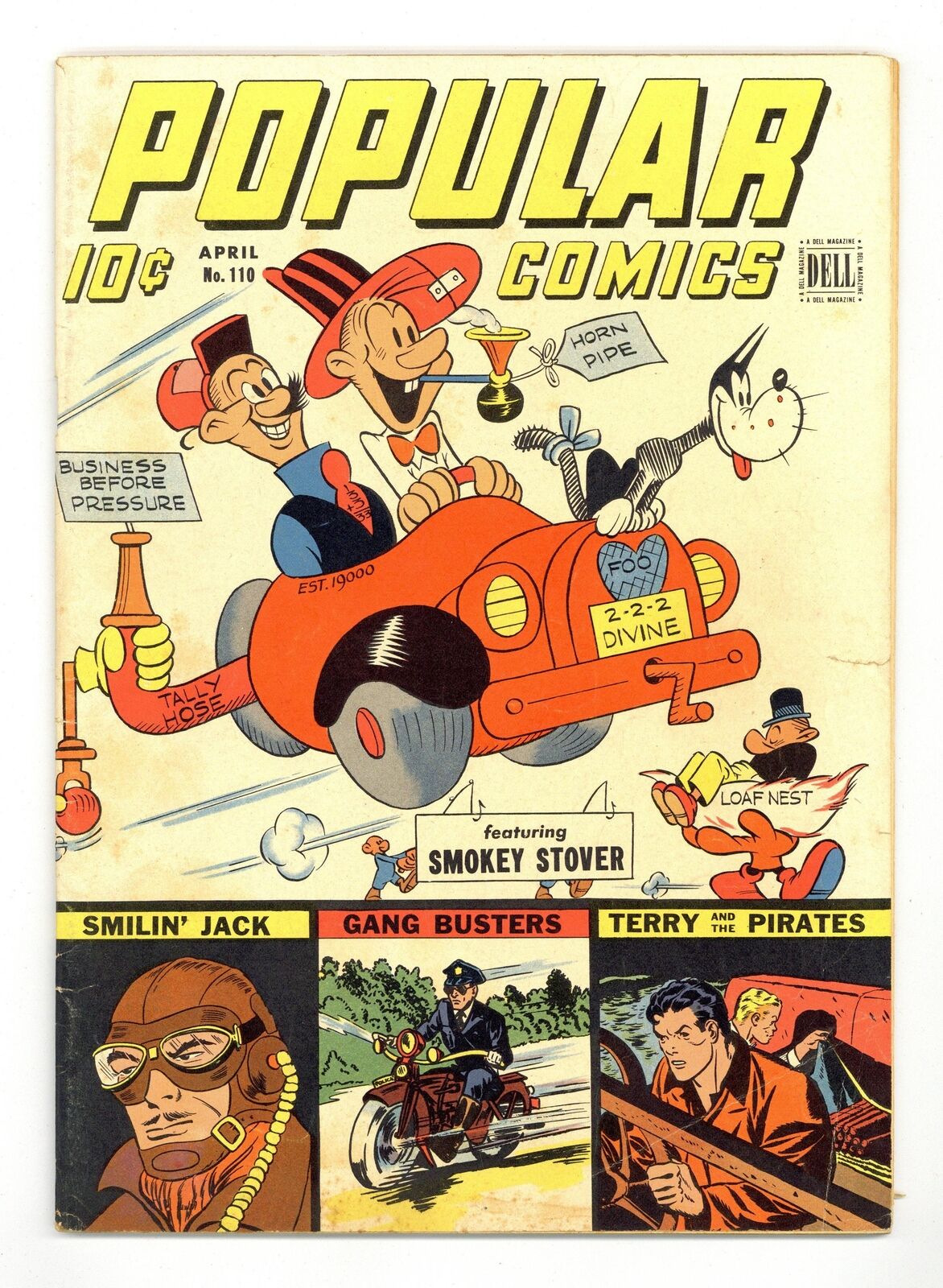 Popular Comics #110 VG 4.0 1945