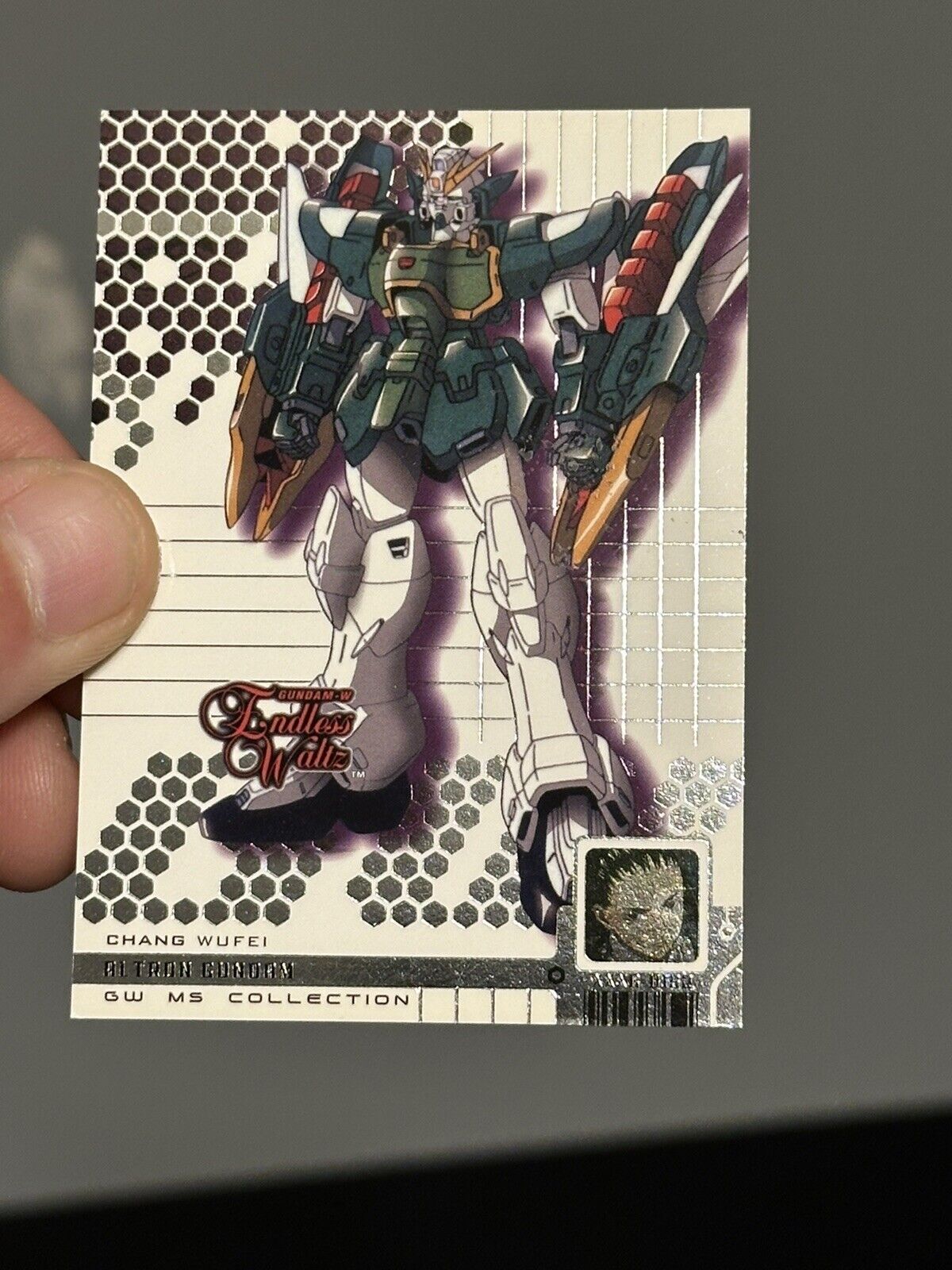 2001 Upper Deck Gundam Wing Series 2 MS13 Altron Gundam Card Near Mint