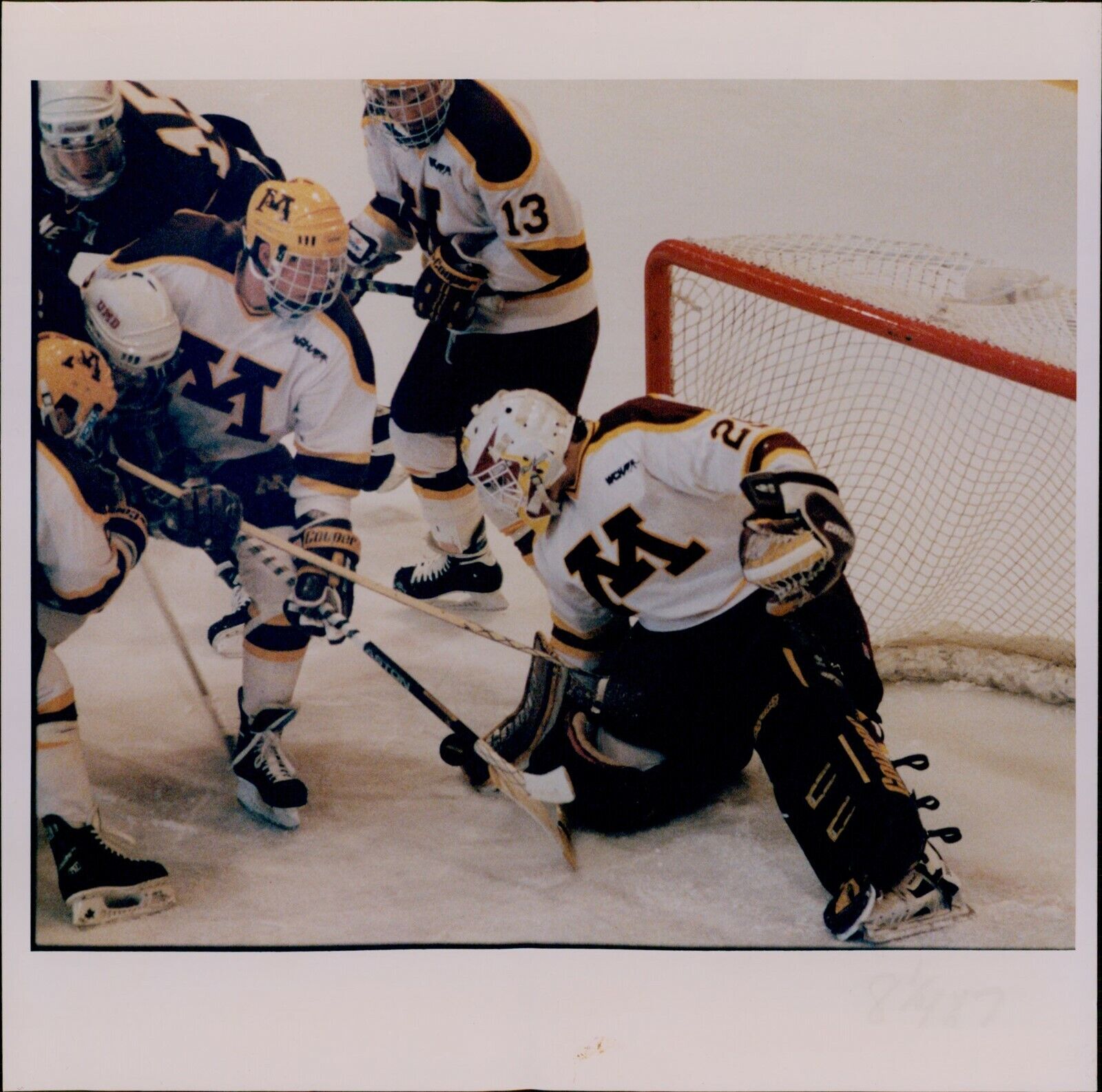 LG772 1993 Original Judy Griesedieck Color Photo MINN GOPHERS DULUTH Hockey Game