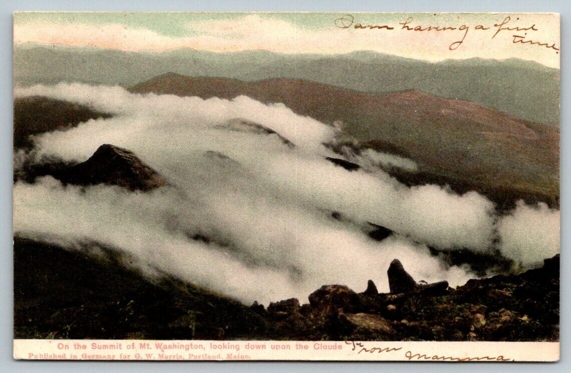 1906  Mt. Washington  New Hampshire  Postcard
