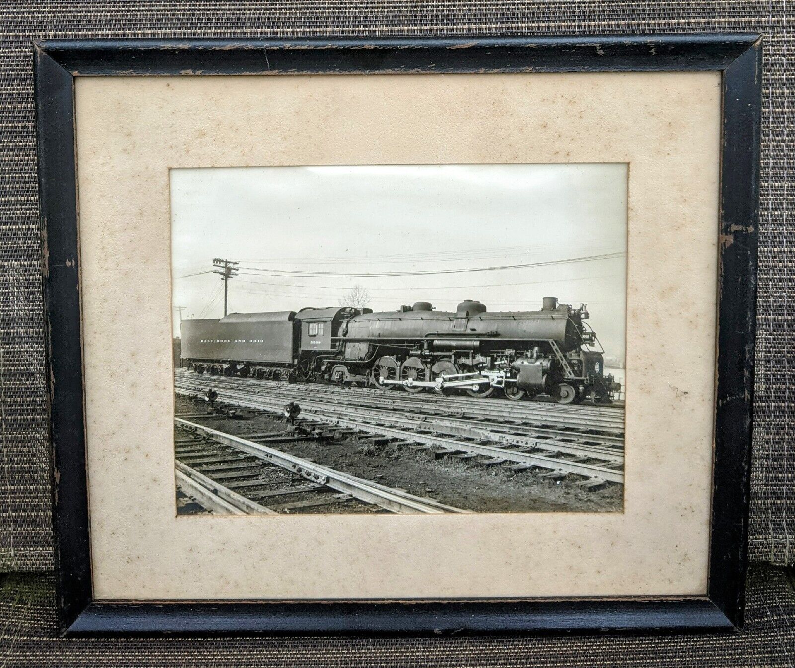 (2) 1930\'s-40\'s Original B & O Baltimore & Ohio Railroad Photo Frank D Kelley