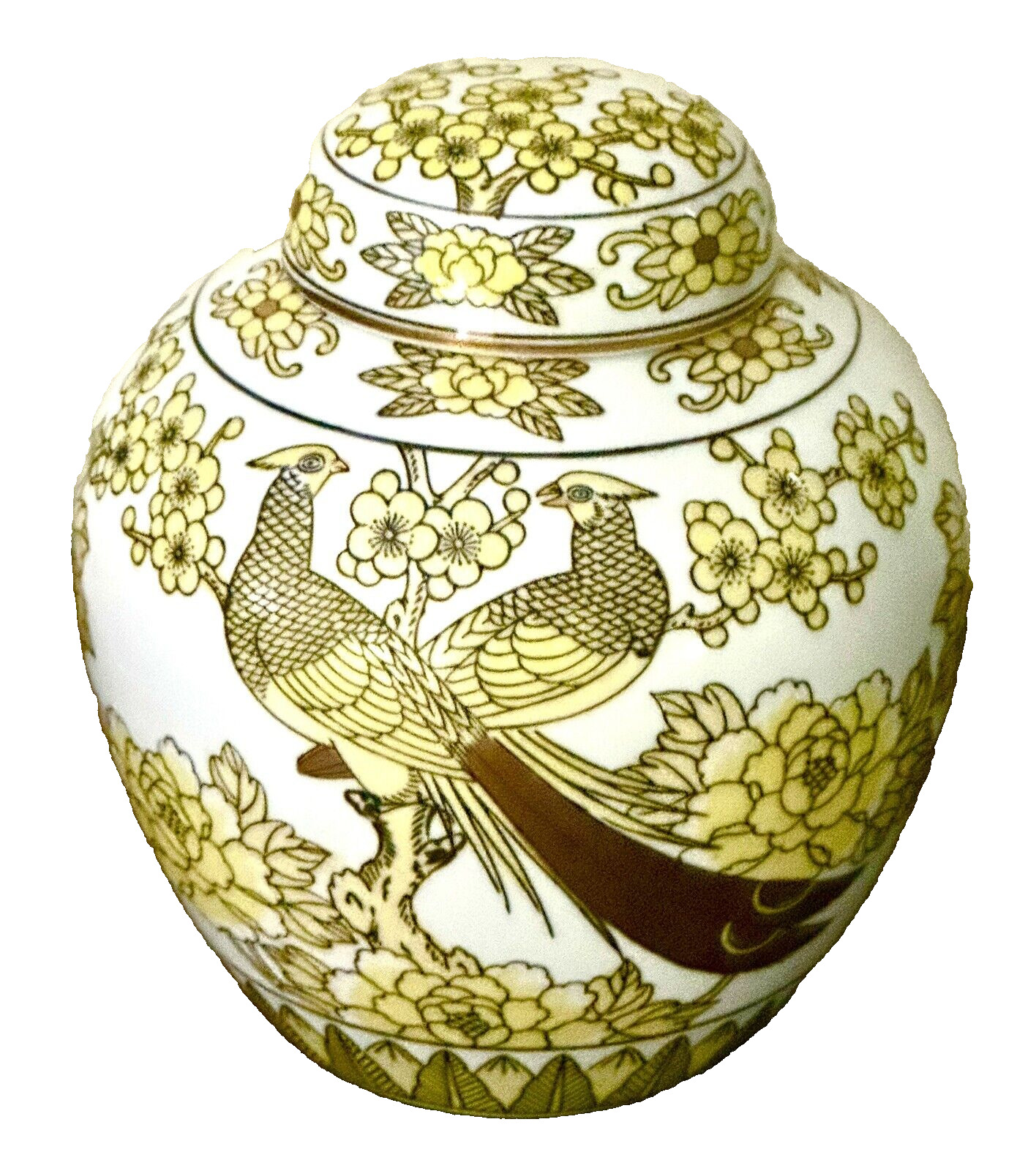 Vintage Gold Imari Bowl w/lid – Hand Painted - Japan